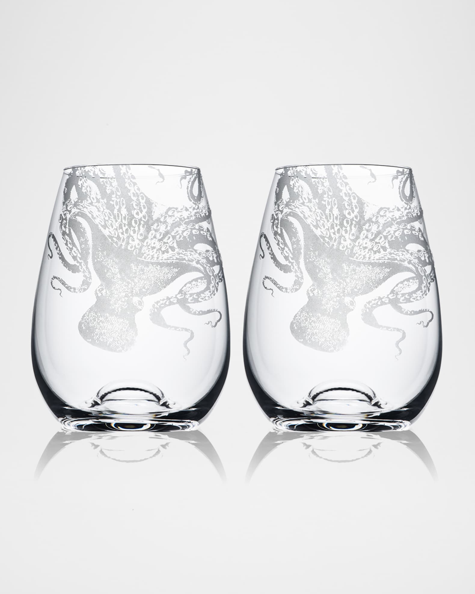 Lucy Stemless Wine Glasses, Set of 2 0