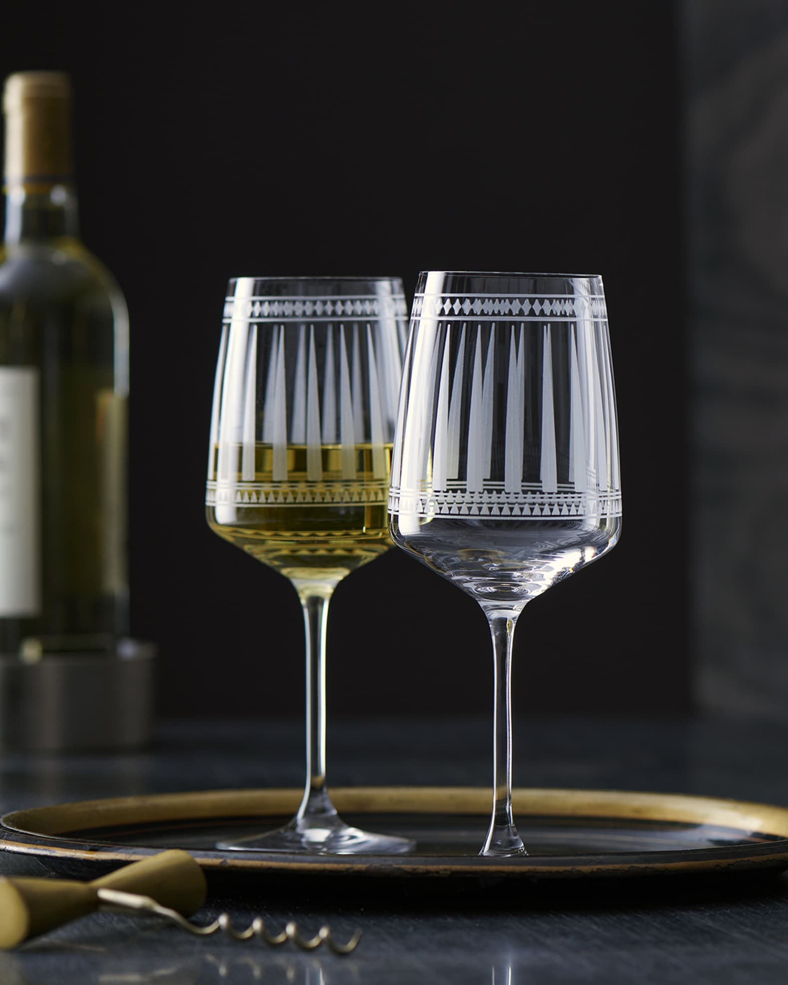 Marrakech White Wine Glasses, Set of 2 1
