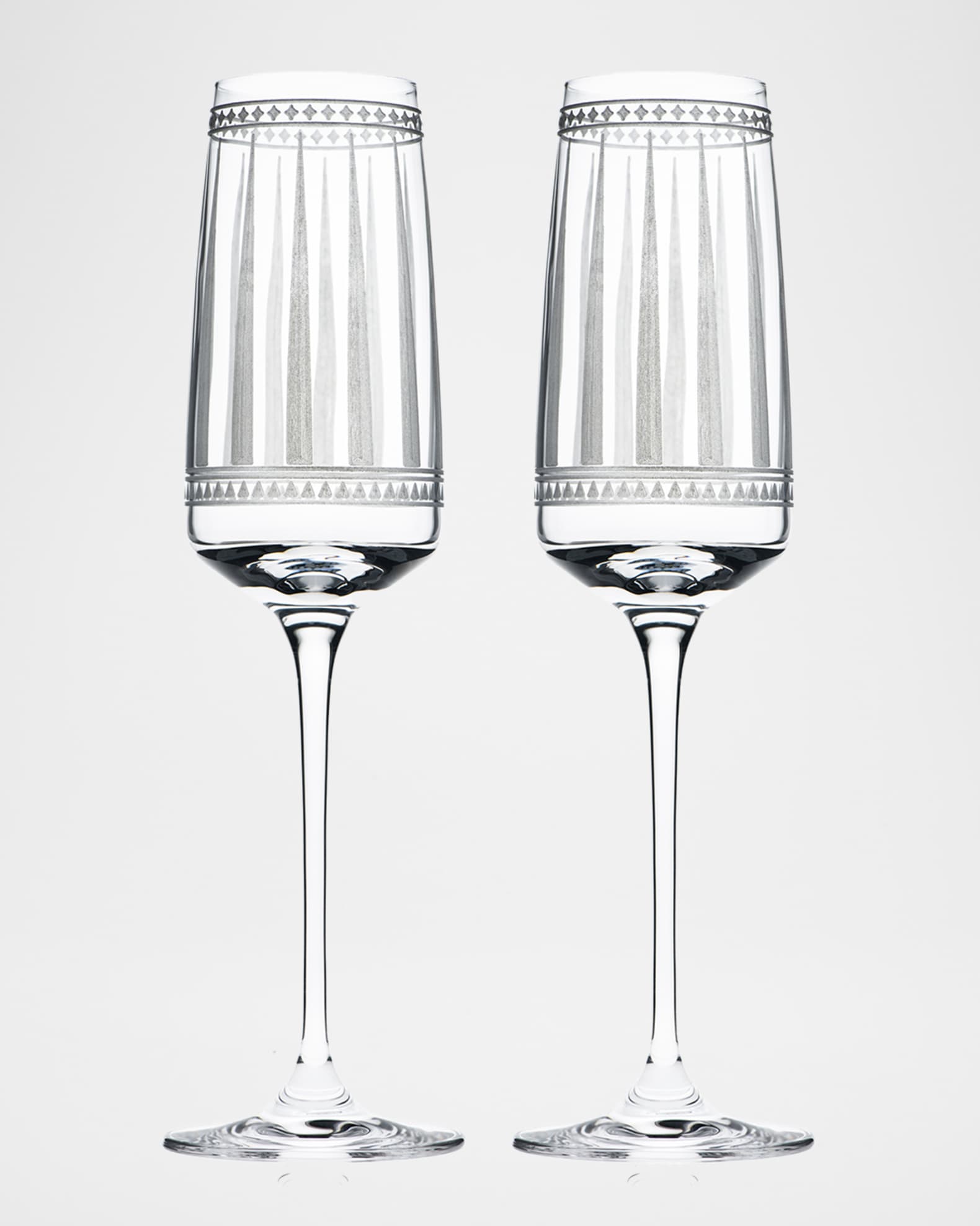 Marrakech Champagne Flute Glasses, Set of 2 0