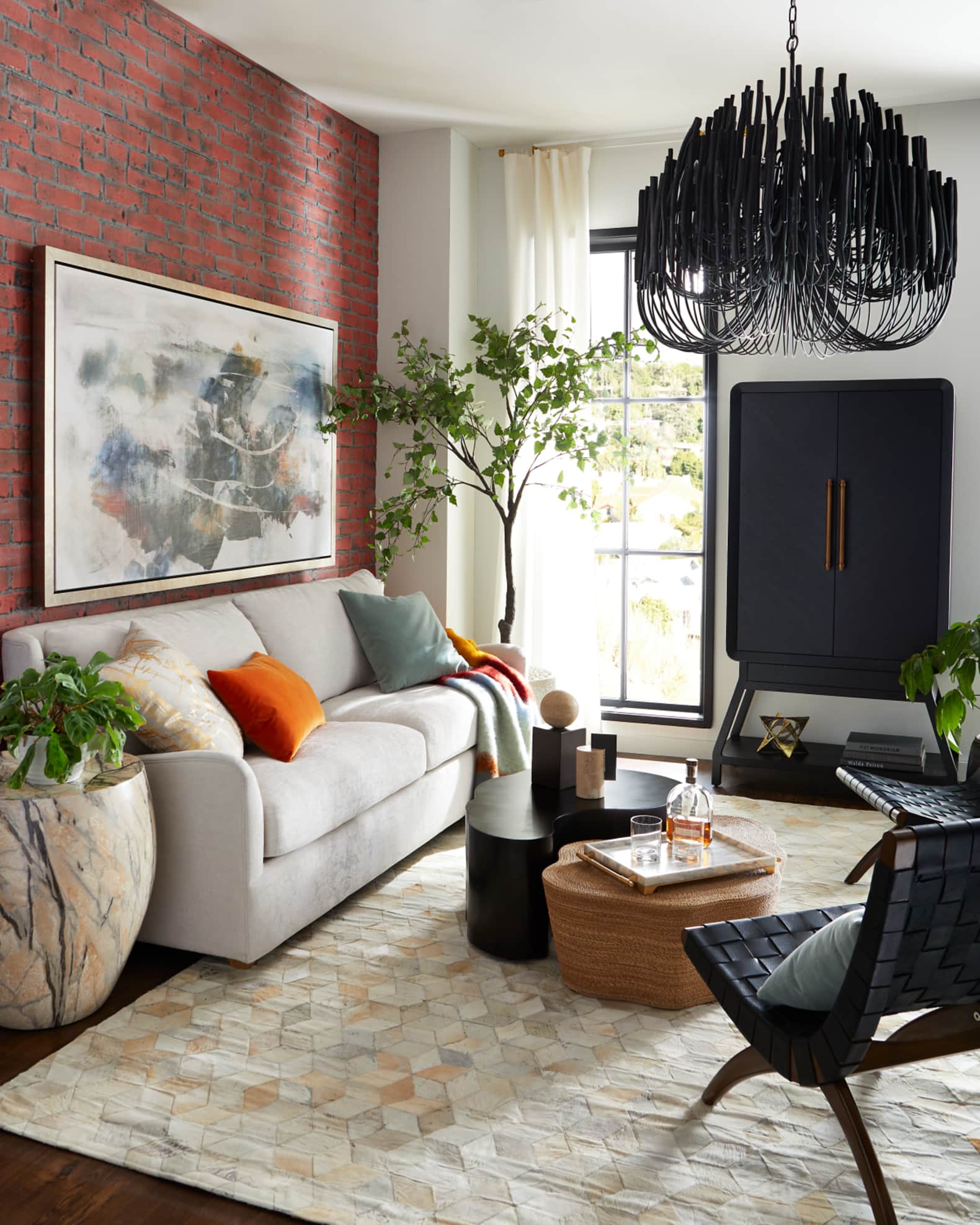 Arteriors meadow online cocktail table