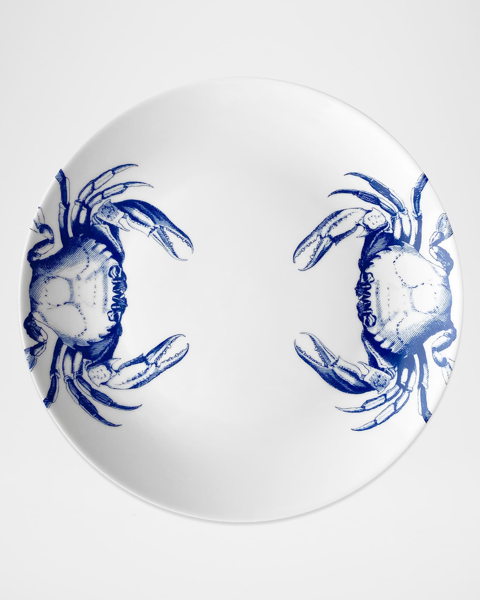 Blue Crabs Coupe Dinner Plates 1