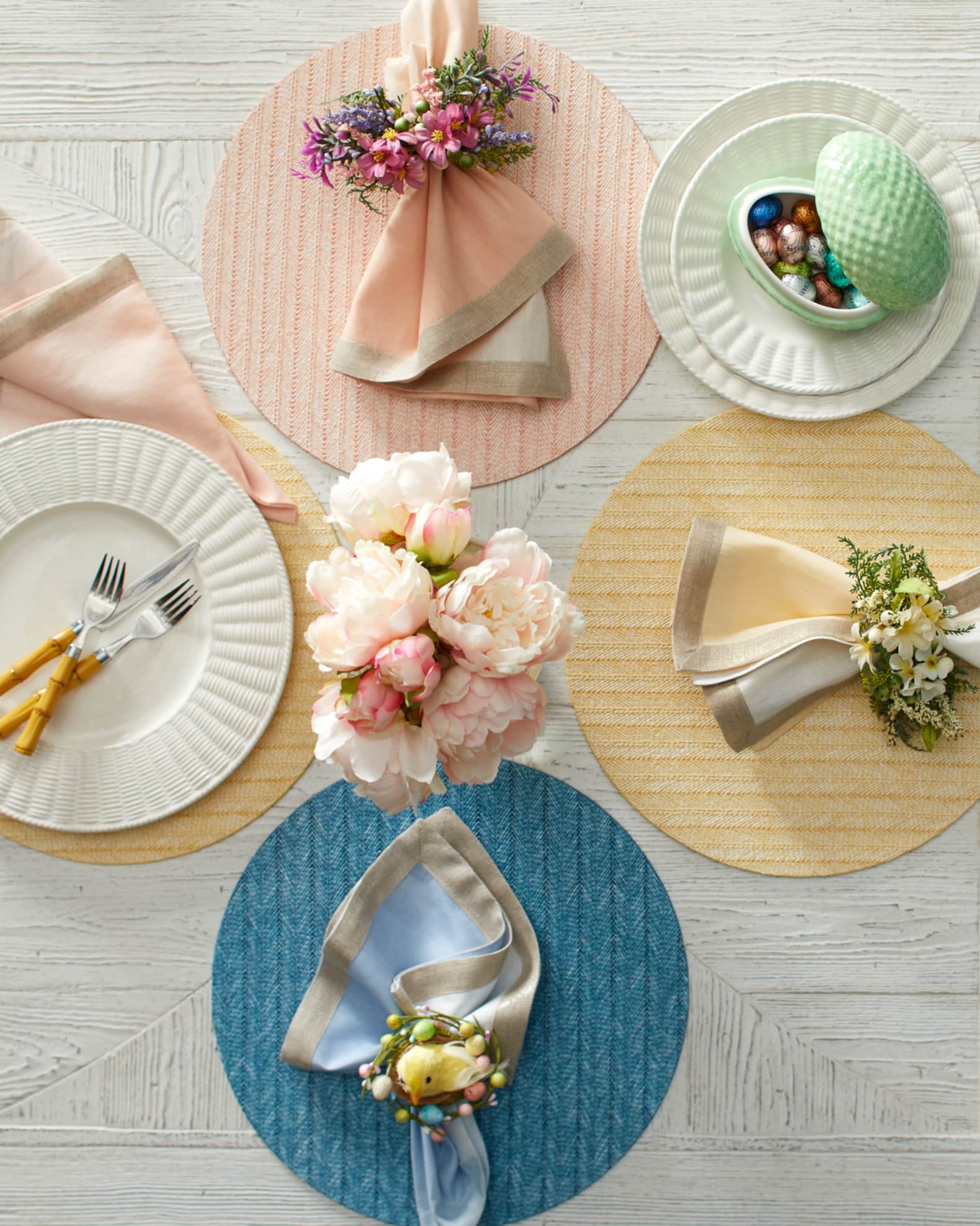 Kim Seybert Easter Basket Napkin Ring Neiman Marcus