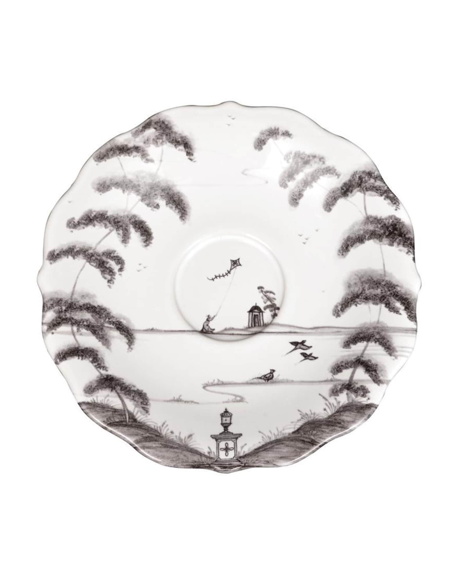 Country Estate Flint Saucer, Garden Follies 0