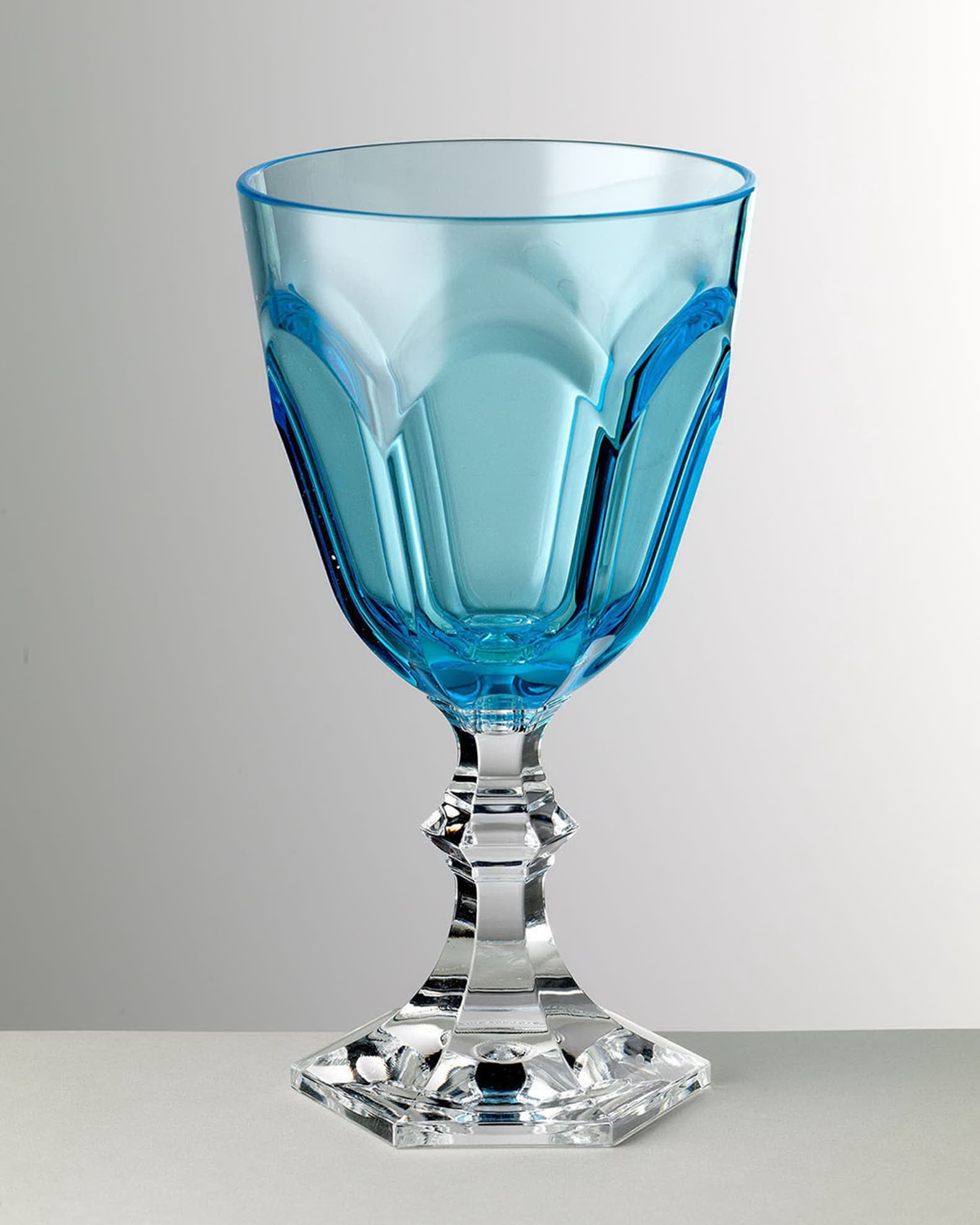 Dolce Vita Turquoise Water Goblet 0