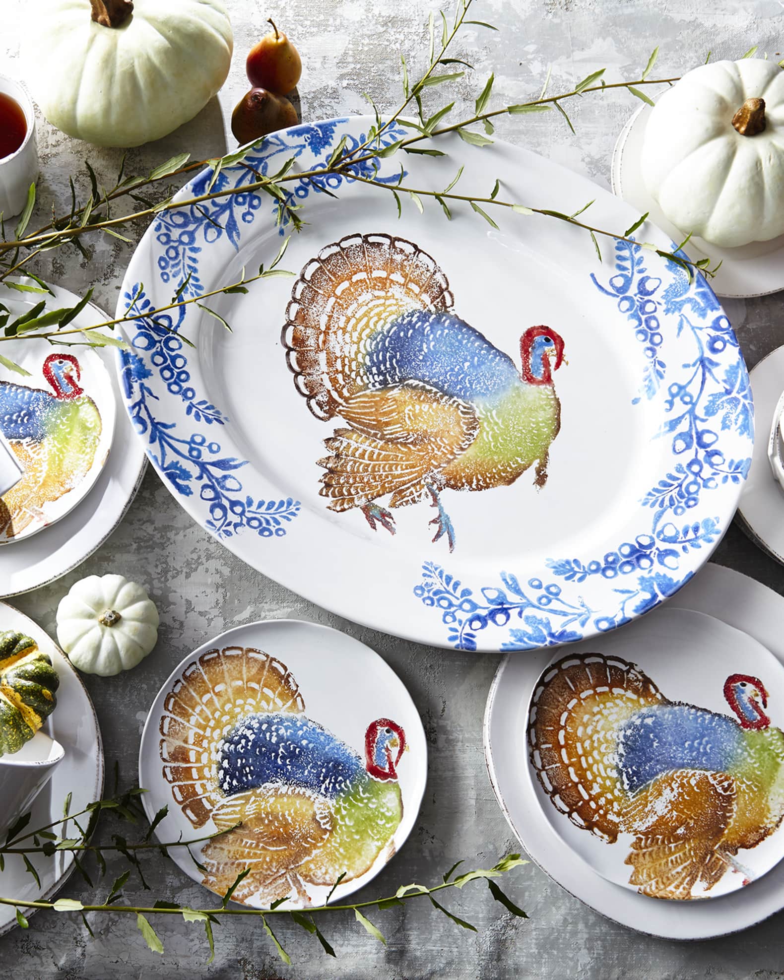 Vietri Lastra White Salad Plate Neiman Marcus