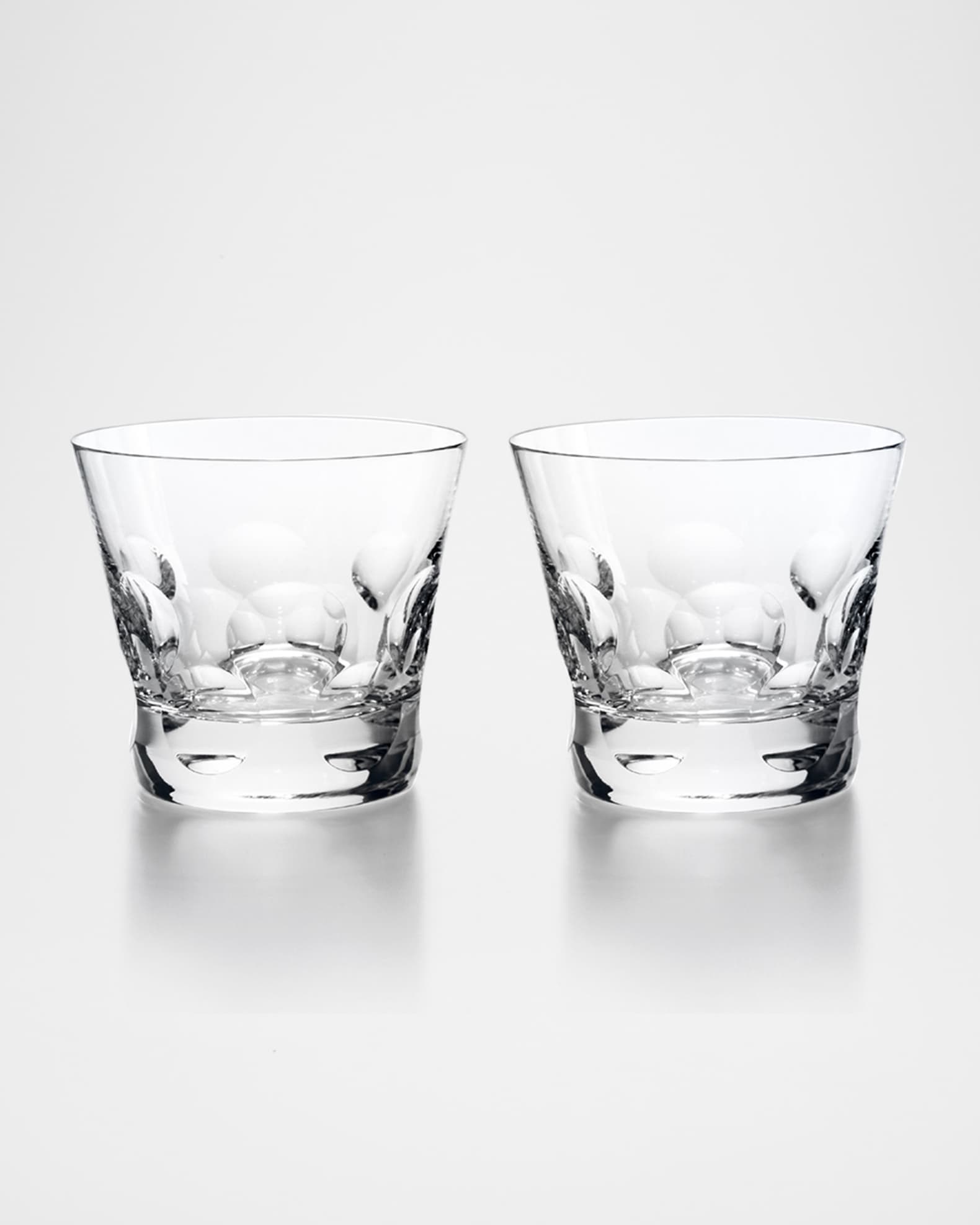 Baccarat Beluga Double Old Fashion Tumblers, Set of 2