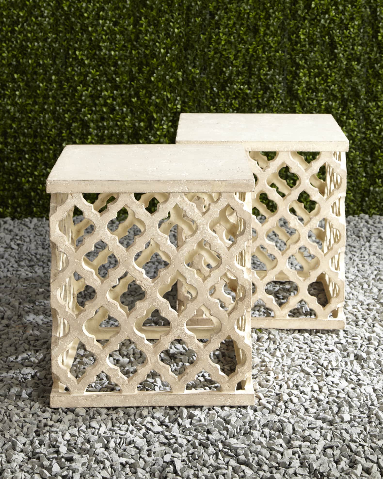 Moroccan Garden Stool 1