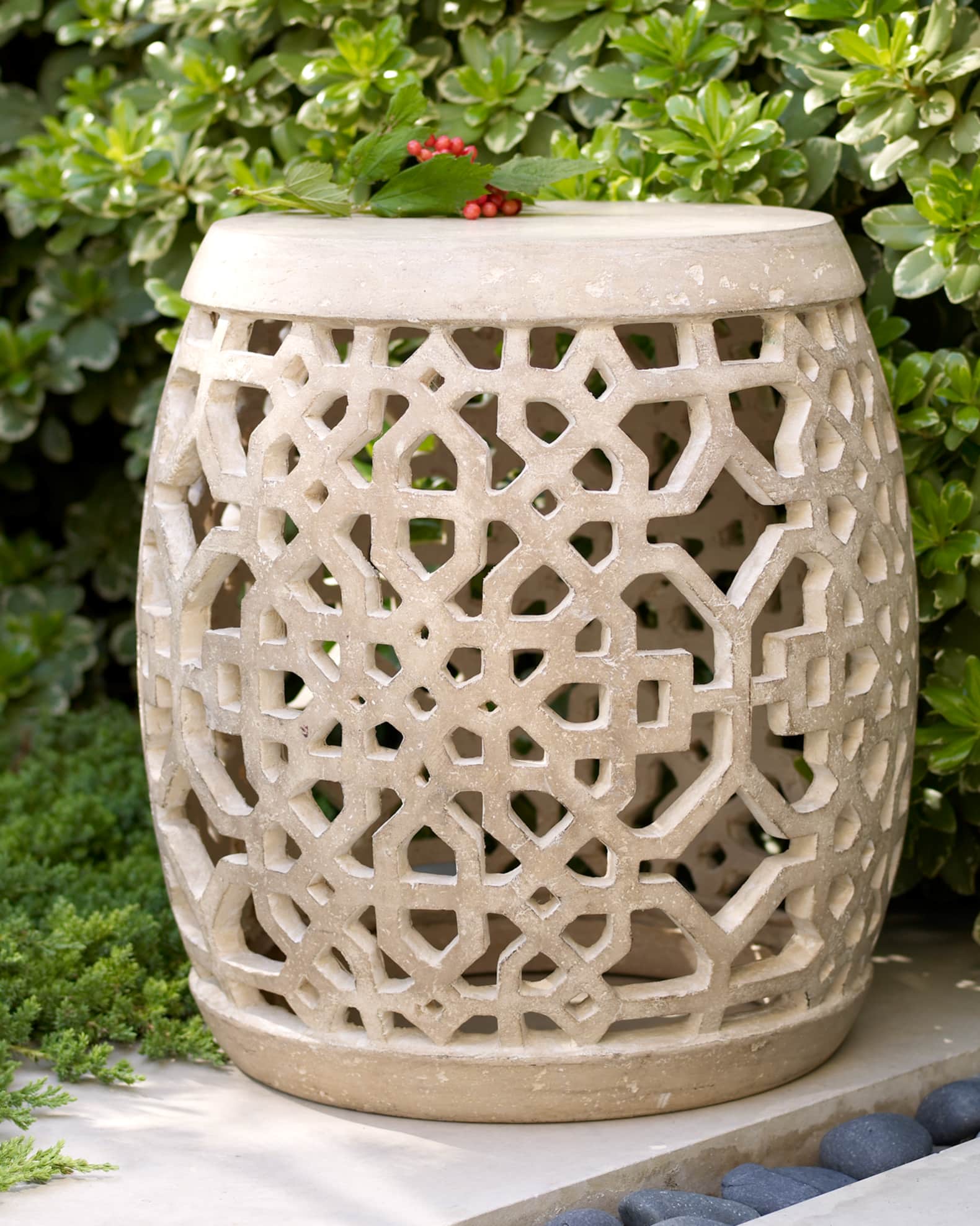 Tamsin Garden Stool 0