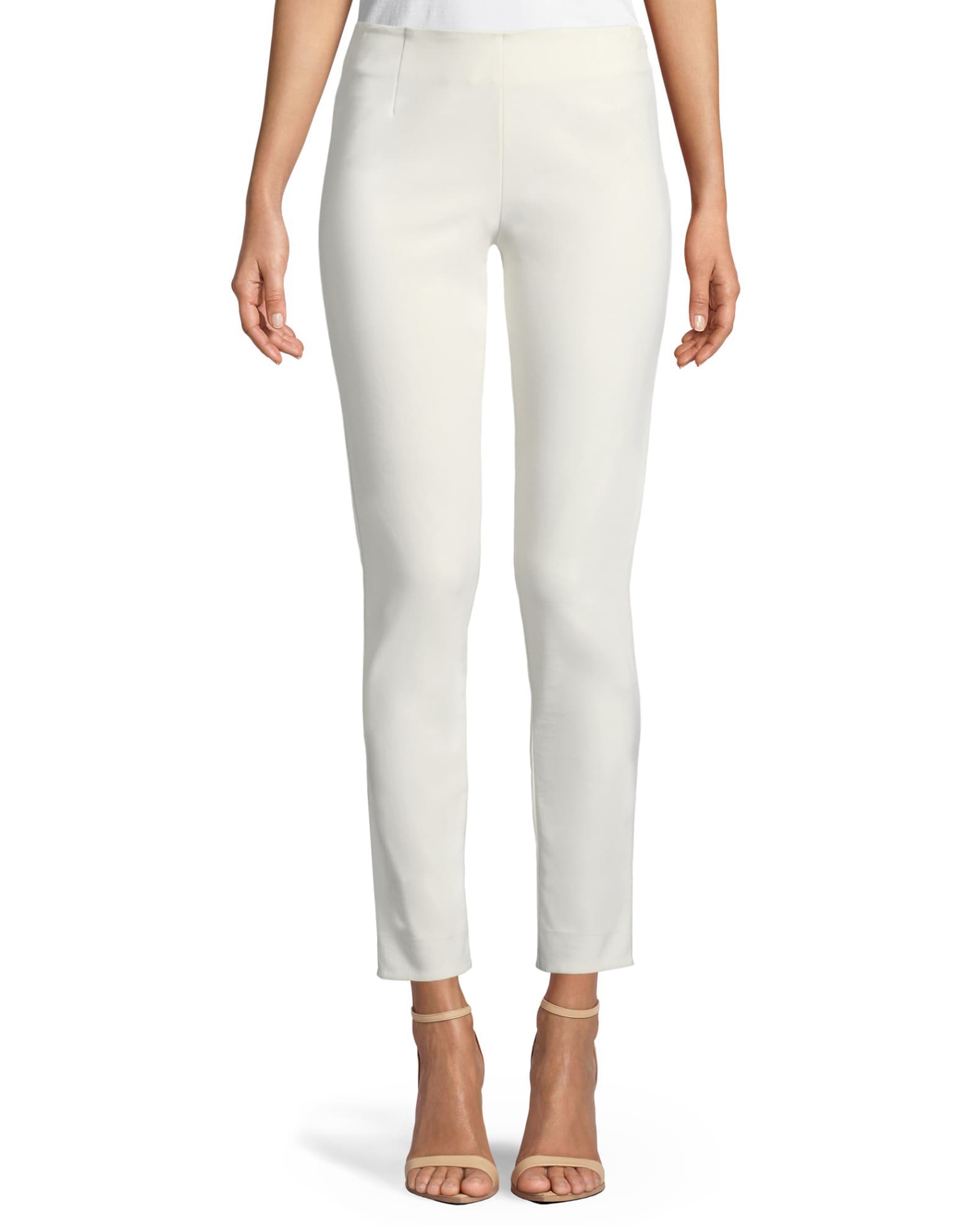 Catherine Slim-Leg Ankle Pants 0