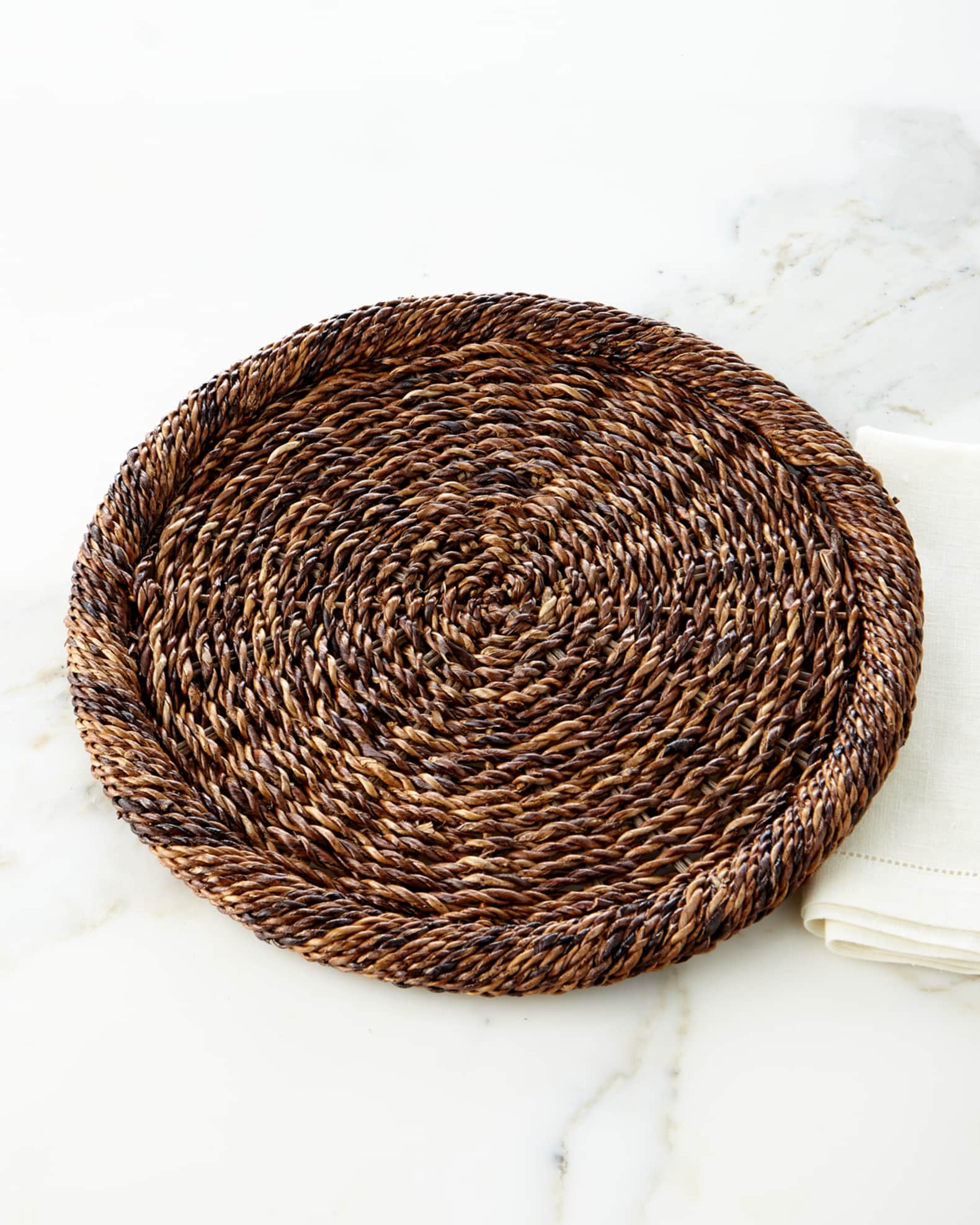 Juliska Rustic Rope Charger Plate Neiman Marcus