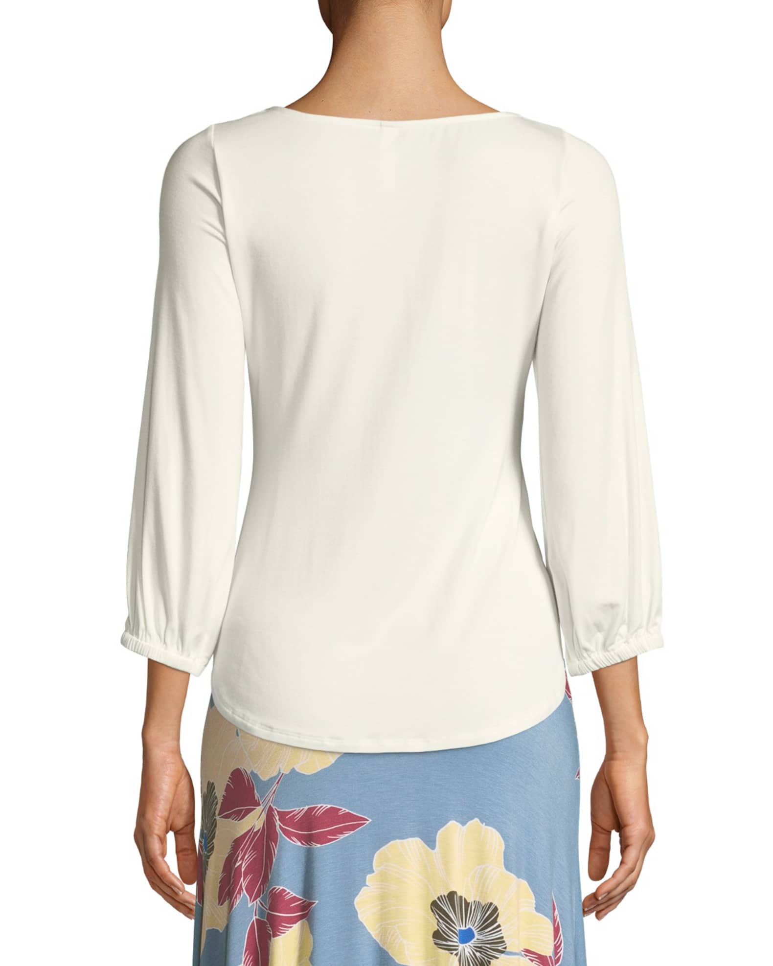 Floral-Print Jersey Maxi Skirt and Matching Items | Neiman Marcus
