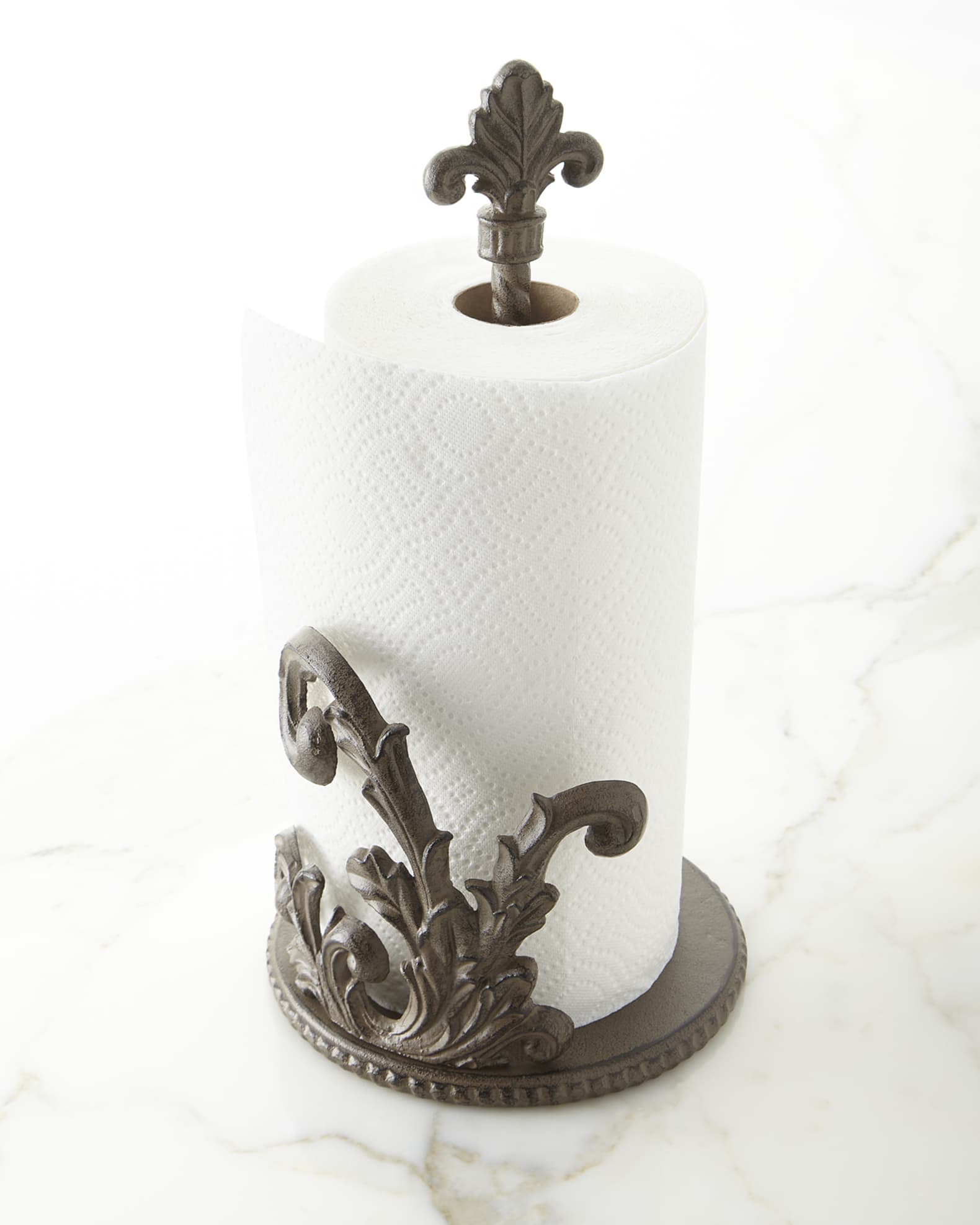 G G Collection Acanthus Jumbo Paper Towel Holder Neiman Marcus