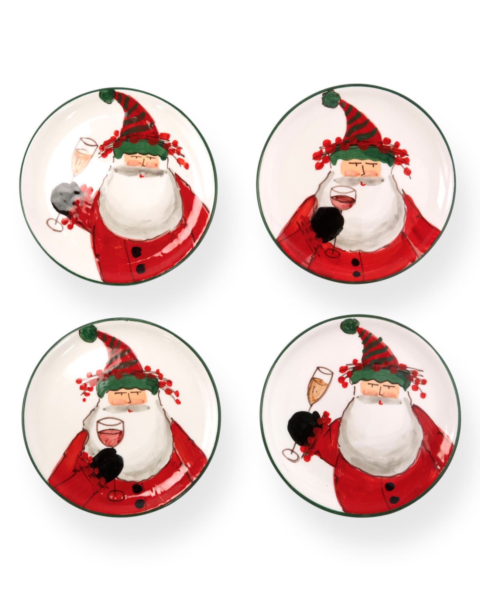 Old St. Nick Cocktail Plates 0