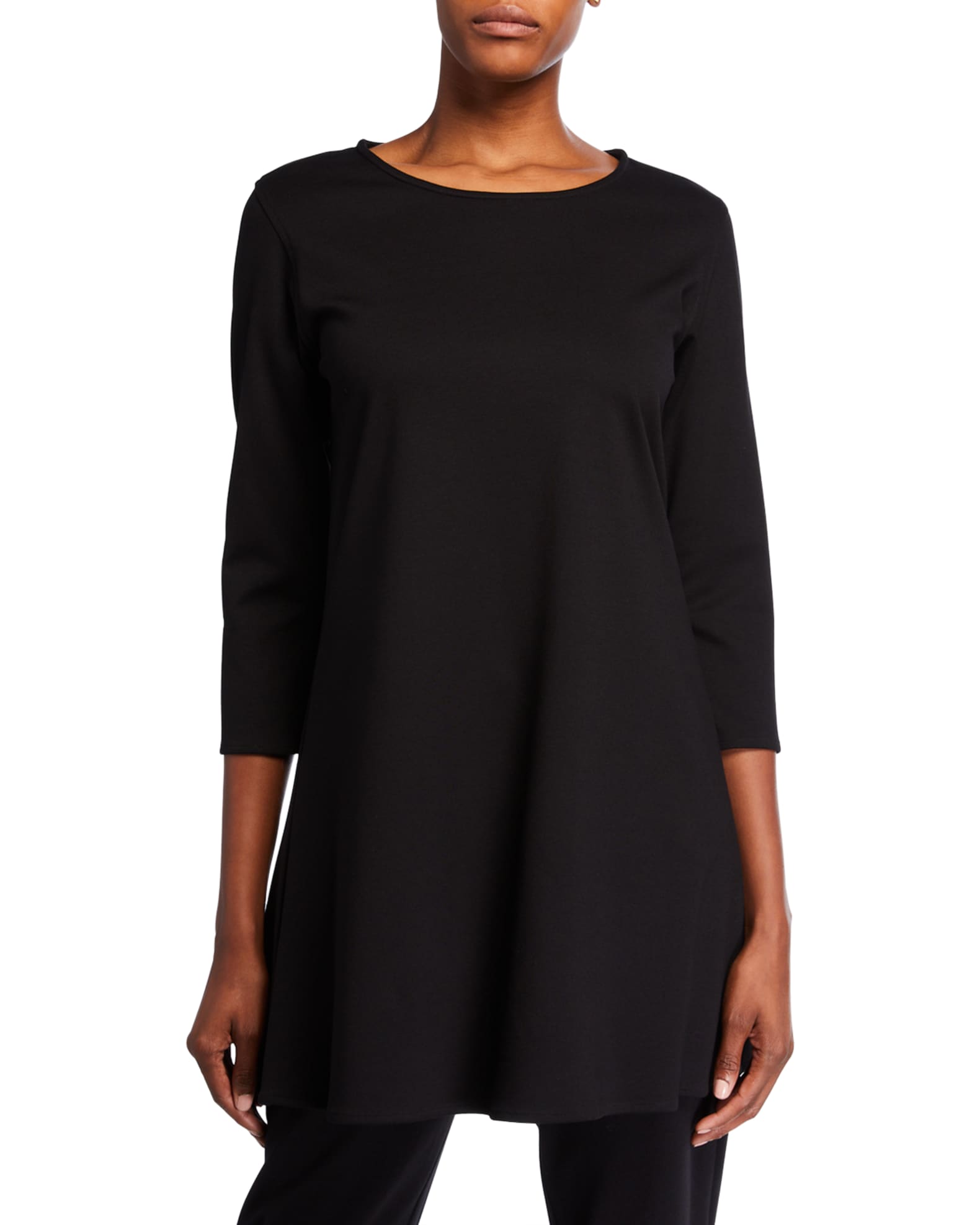 Ponte Luxe Flare 3/4-Sleeve Tunic and Matching Items | Neiman Marcus