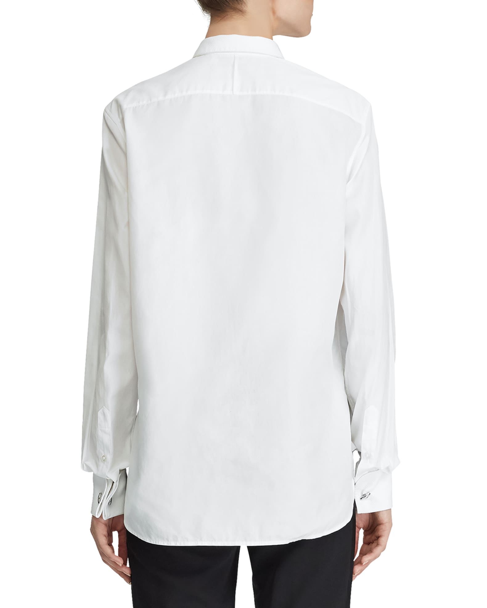 Marlie Bibbed Tuxedo Shirt and Matching Items | Neiman Marcus