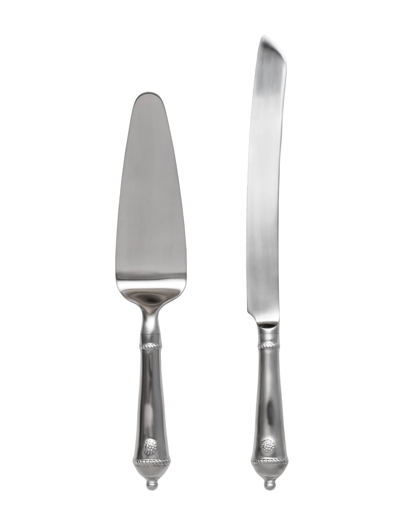 Juliska Berry & Thread 2-Piece Cake Knif & Server Set - Bright Satin