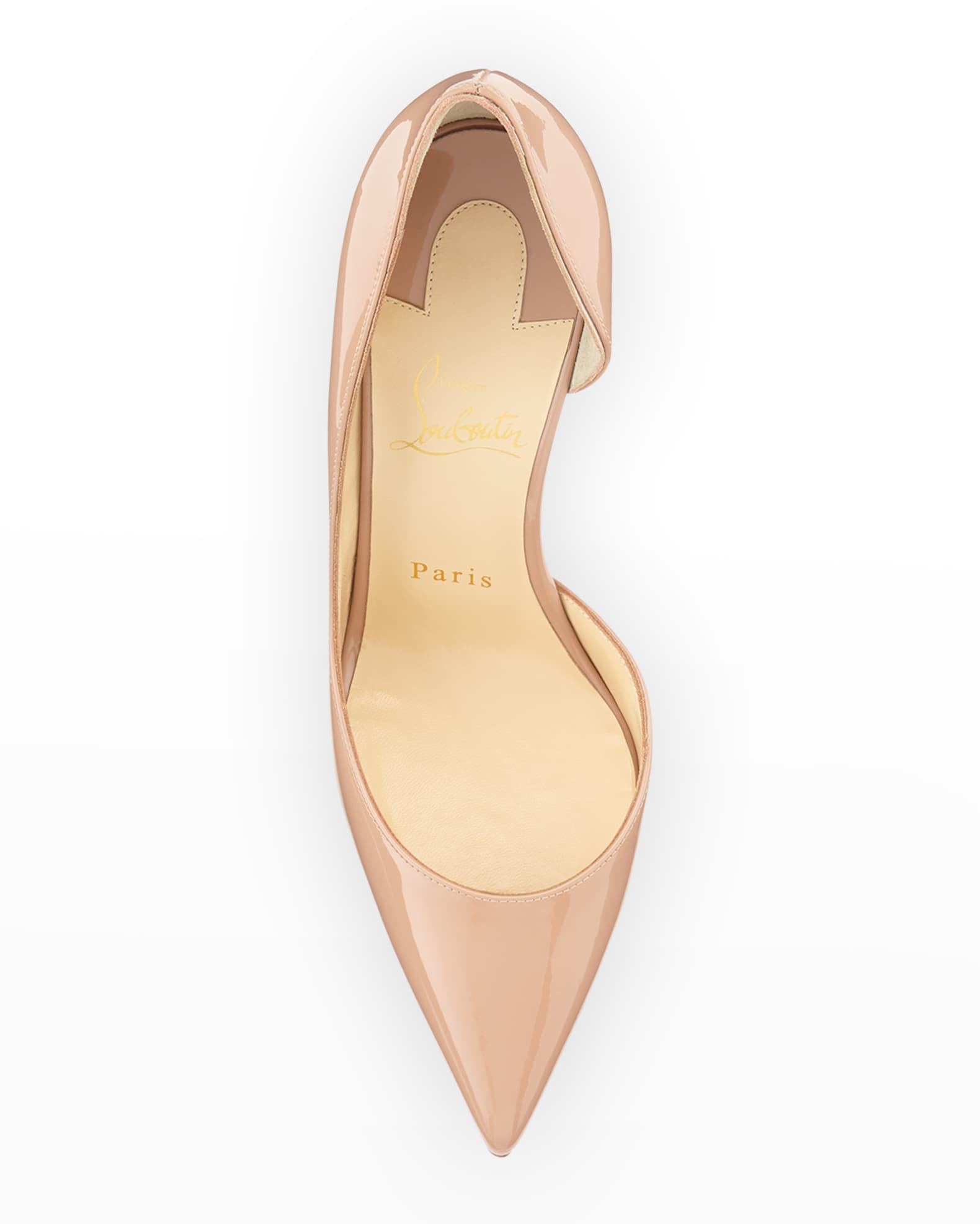 Christian Louboutin Nude Iriza 100 Heels – Dina C's Fab and Funky  Consignment Boutique