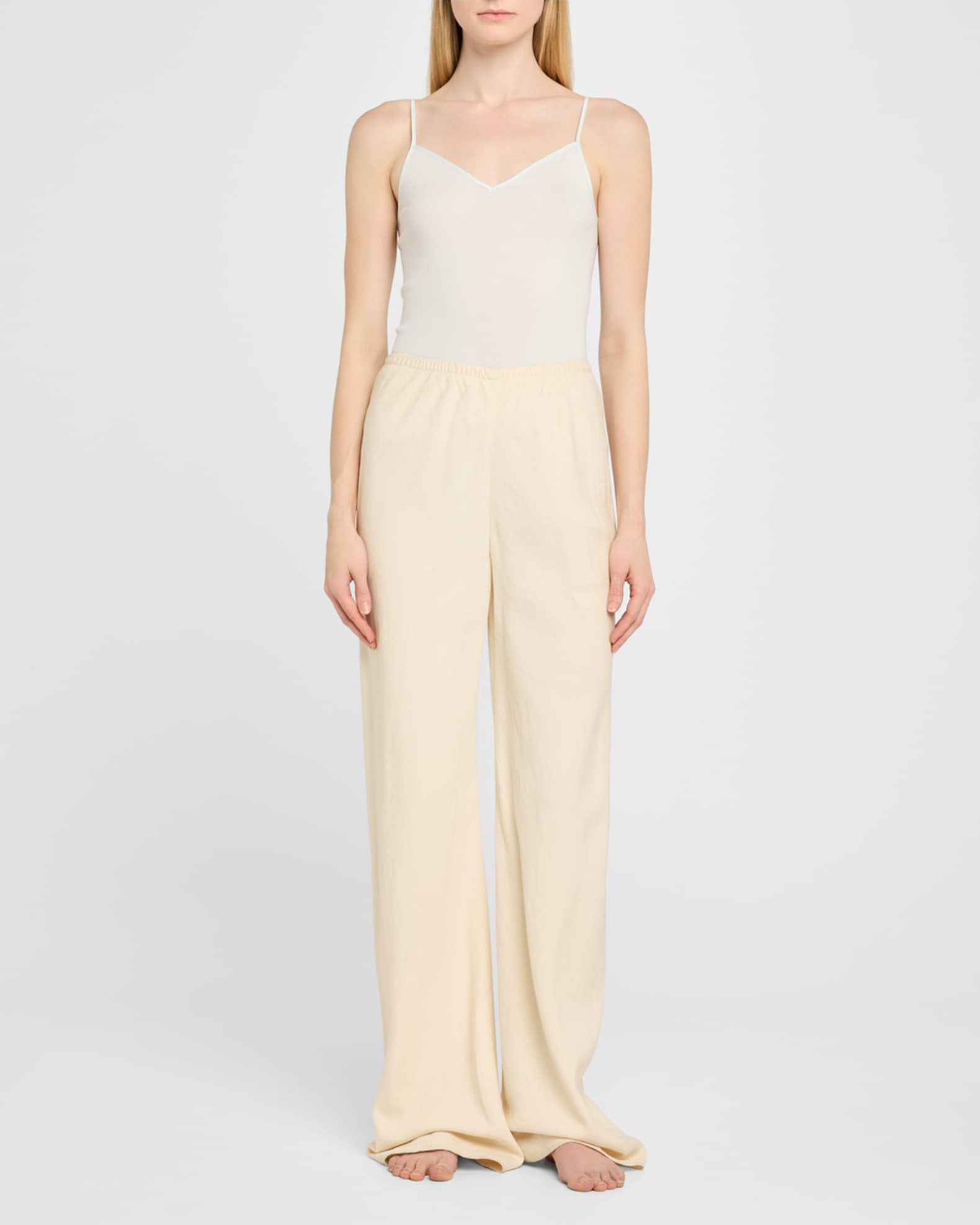 Seamless Cotton V-Neck Camisole 1