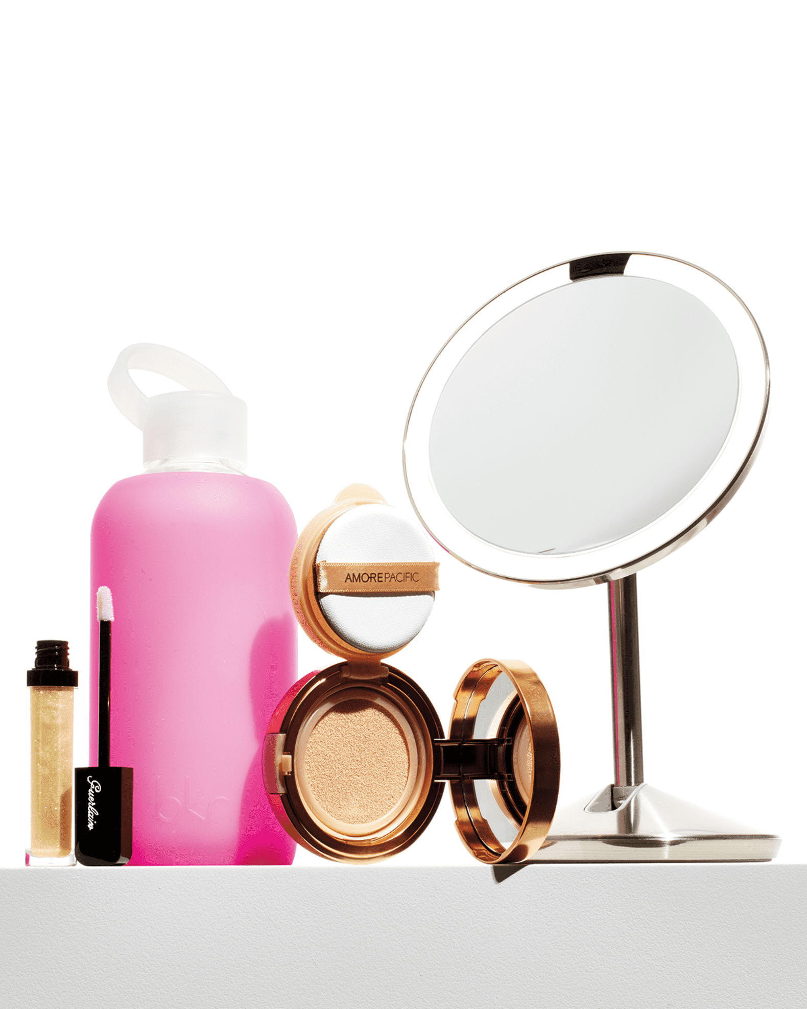 simplehuman 5 Sensor Makeup Mirror with Travel Case