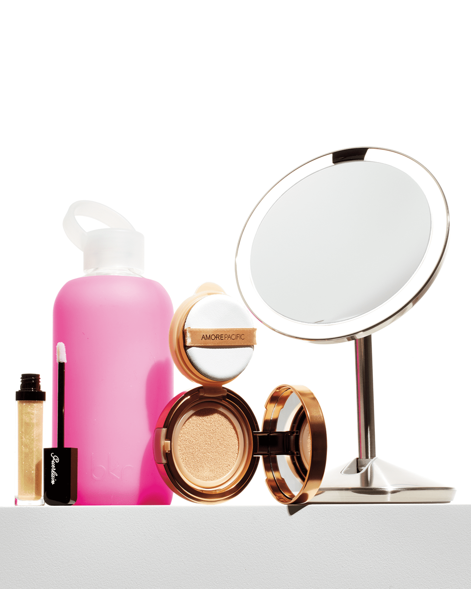 5" Sensor Mirror with Travel Case, Brushed Steel 1