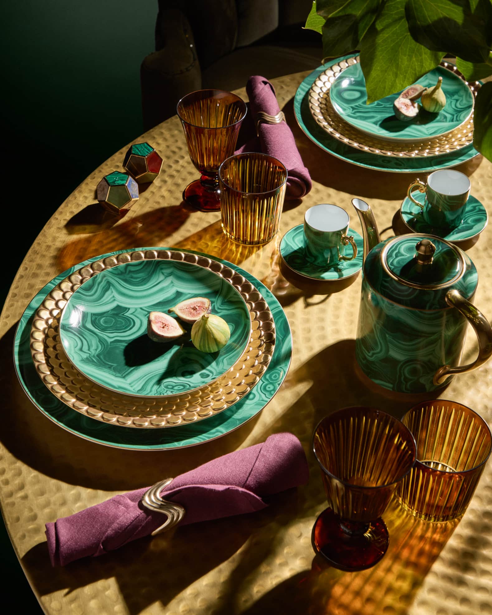 Aegean Gold Dinner Plate 1