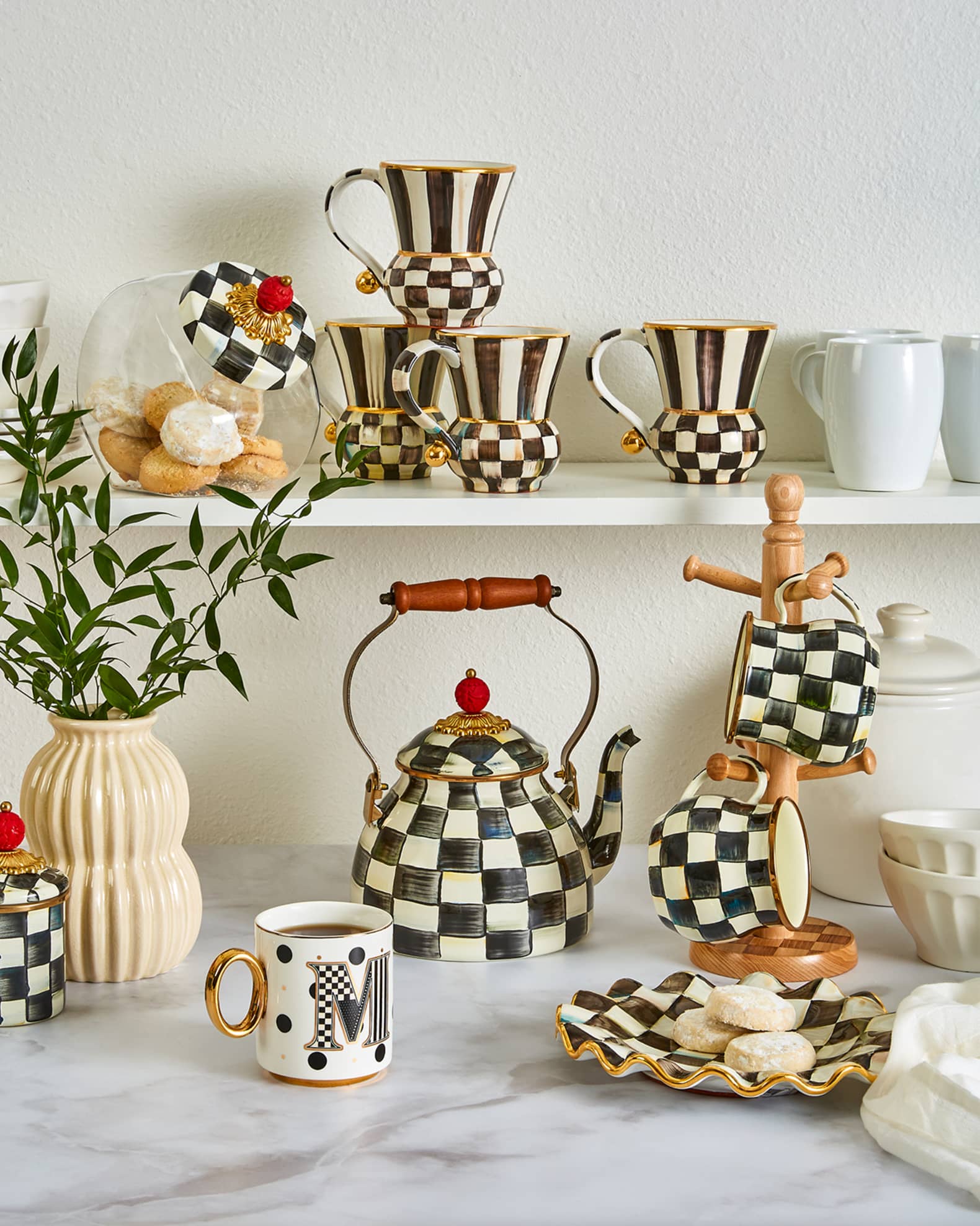 MacKenzie-Childs Courtly Check Mug | Neiman Marcus