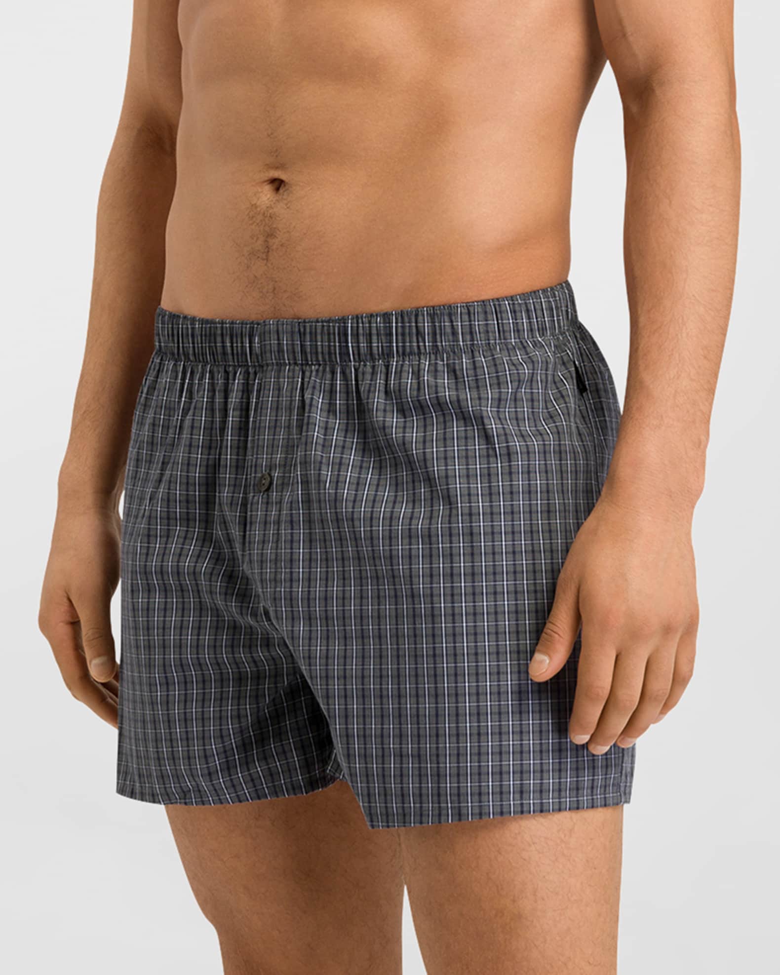 Men's Fancy Woven Cotton Boxers 1