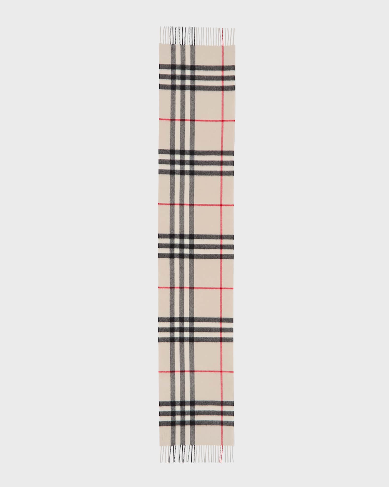 Burberry giant check cashmere scarf hotsell