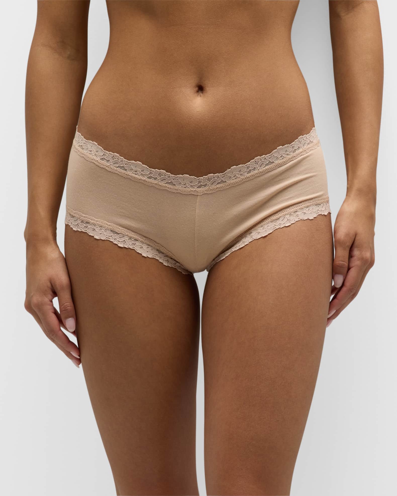 Low-Rise Organic Cotton Boyshorts 1