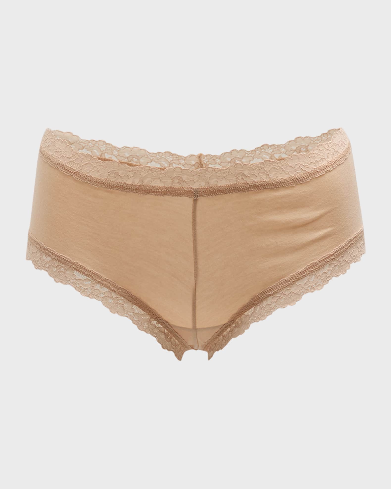 Low-Rise Organic Cotton Boyshorts 0
