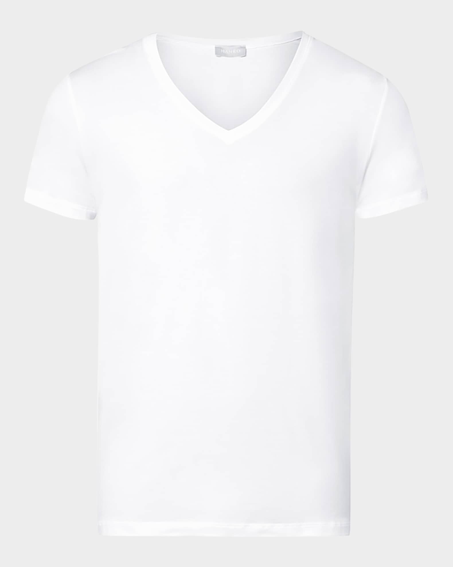 Cotton Superior V-Neck T-Shirt 0