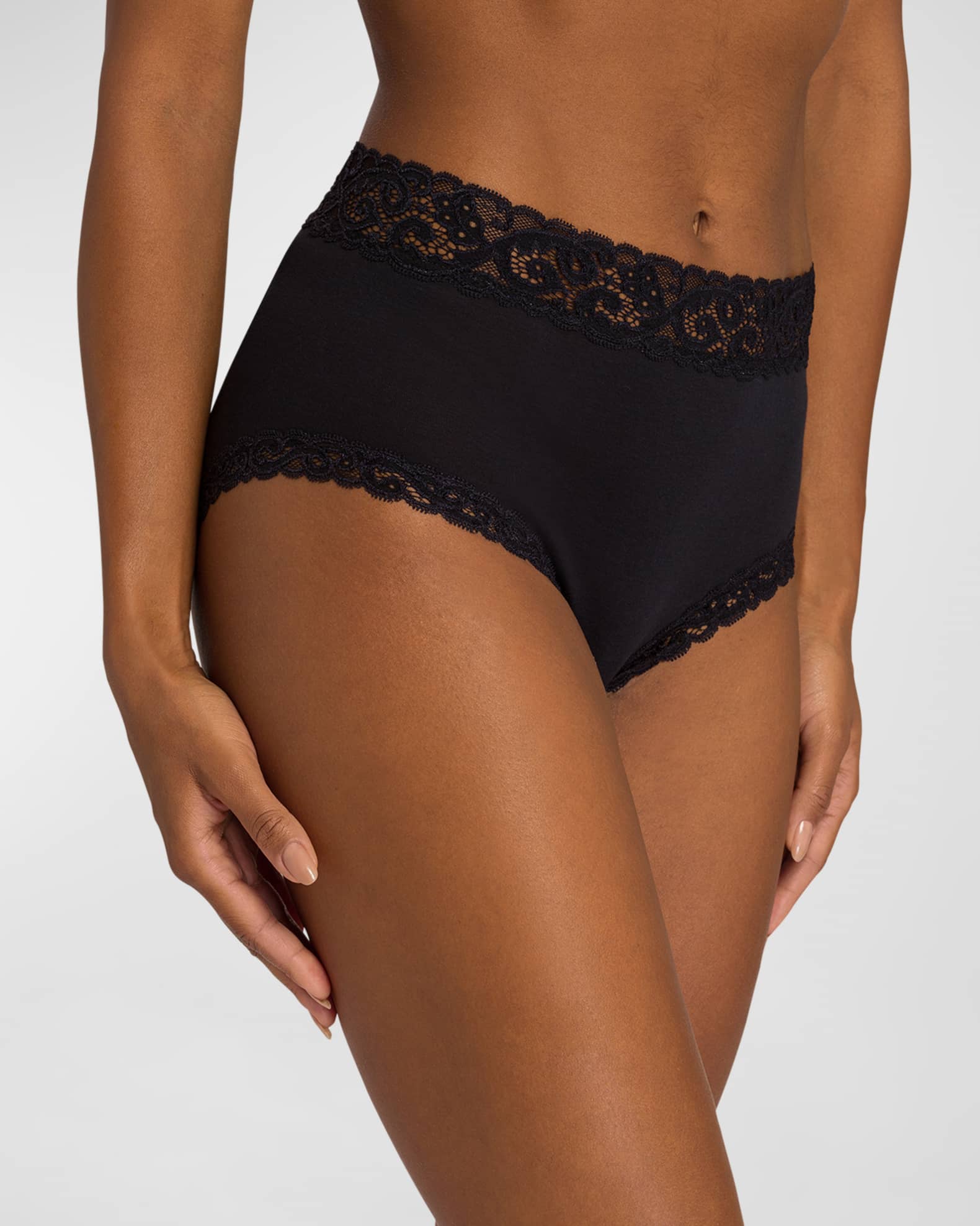 Moments Lace-Trim Full Brief 1