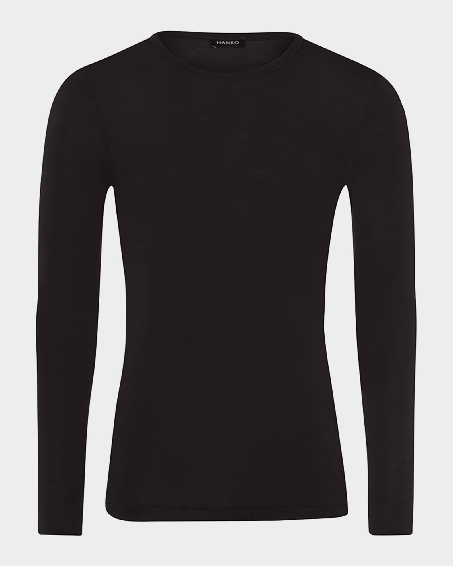 Woolen Silk Long-Sleeve Shirt 0