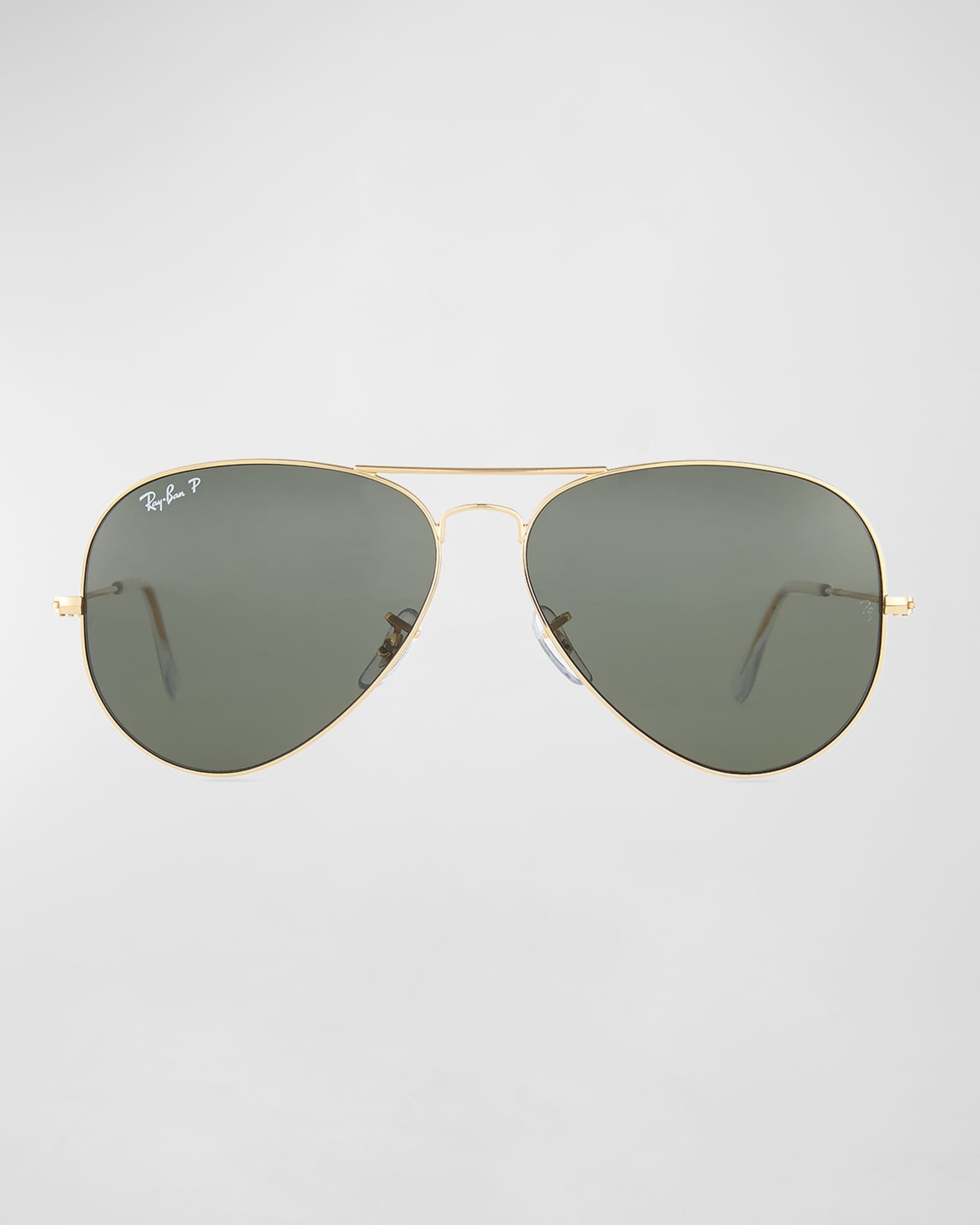 Original Aviator Polarized Sunglasses, Gold/Green 1