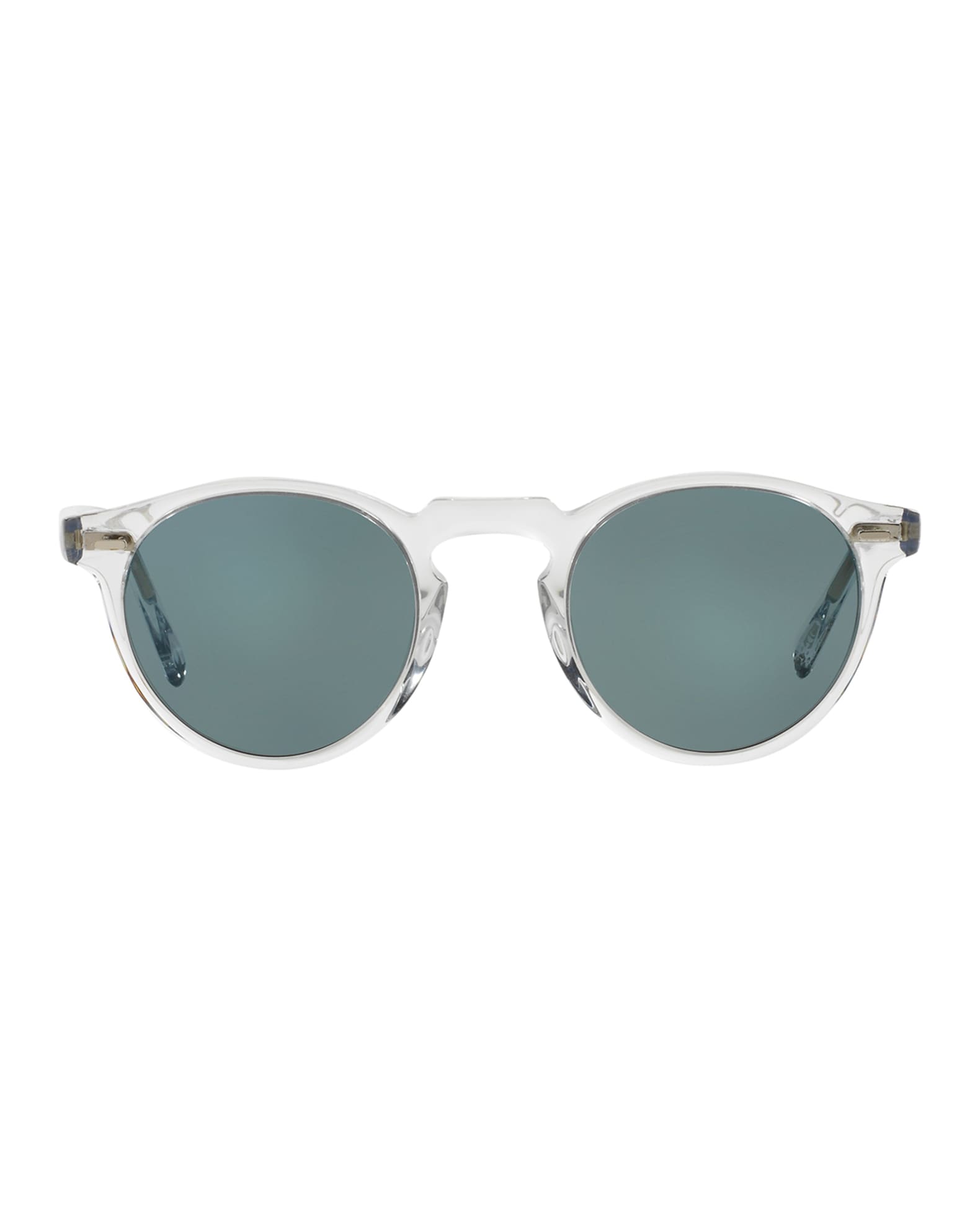 Gregory Peck Round Acetate Sunglasses 1