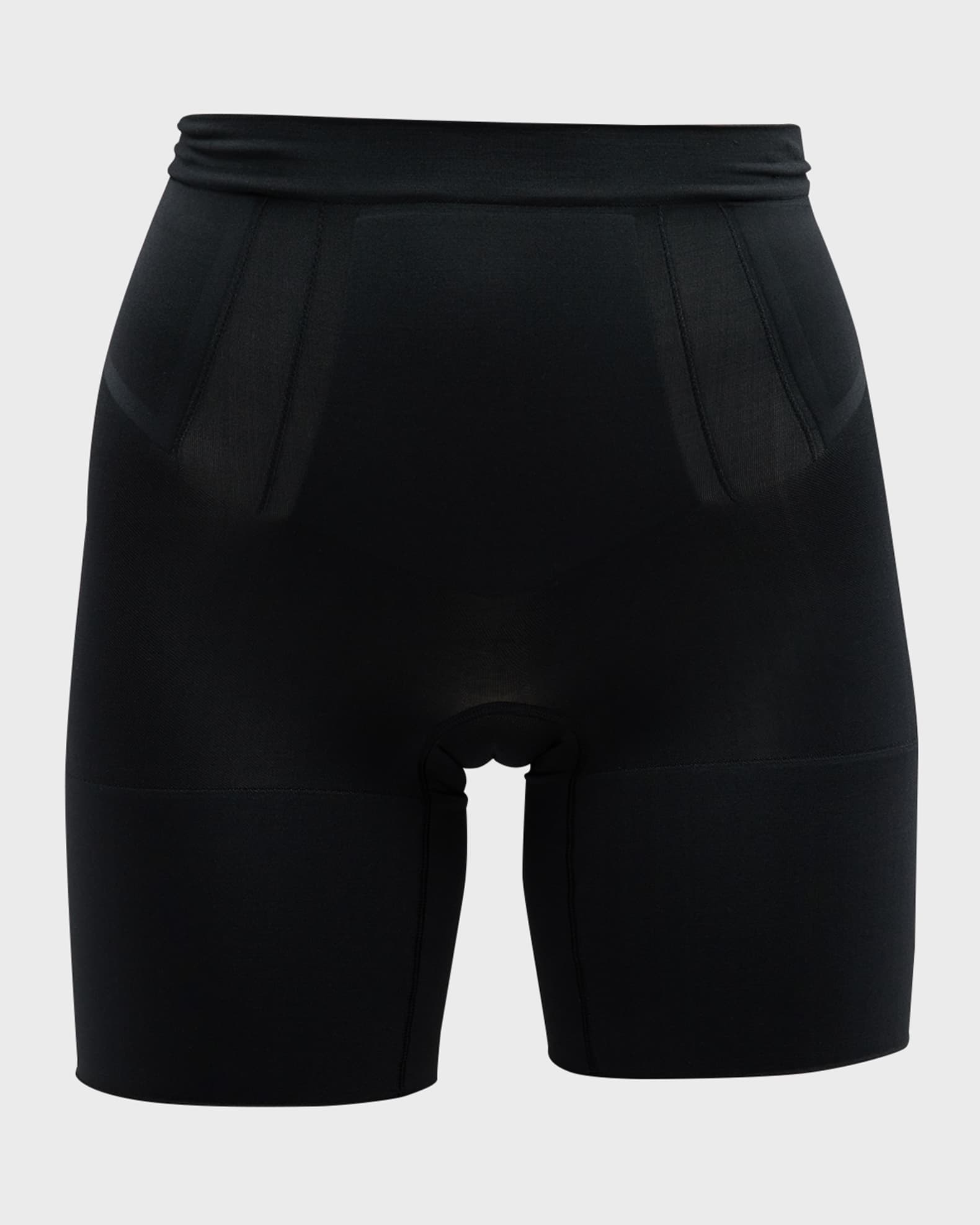 Spanx OnCore Mid-Thigh Shorts | Neiman Marcus