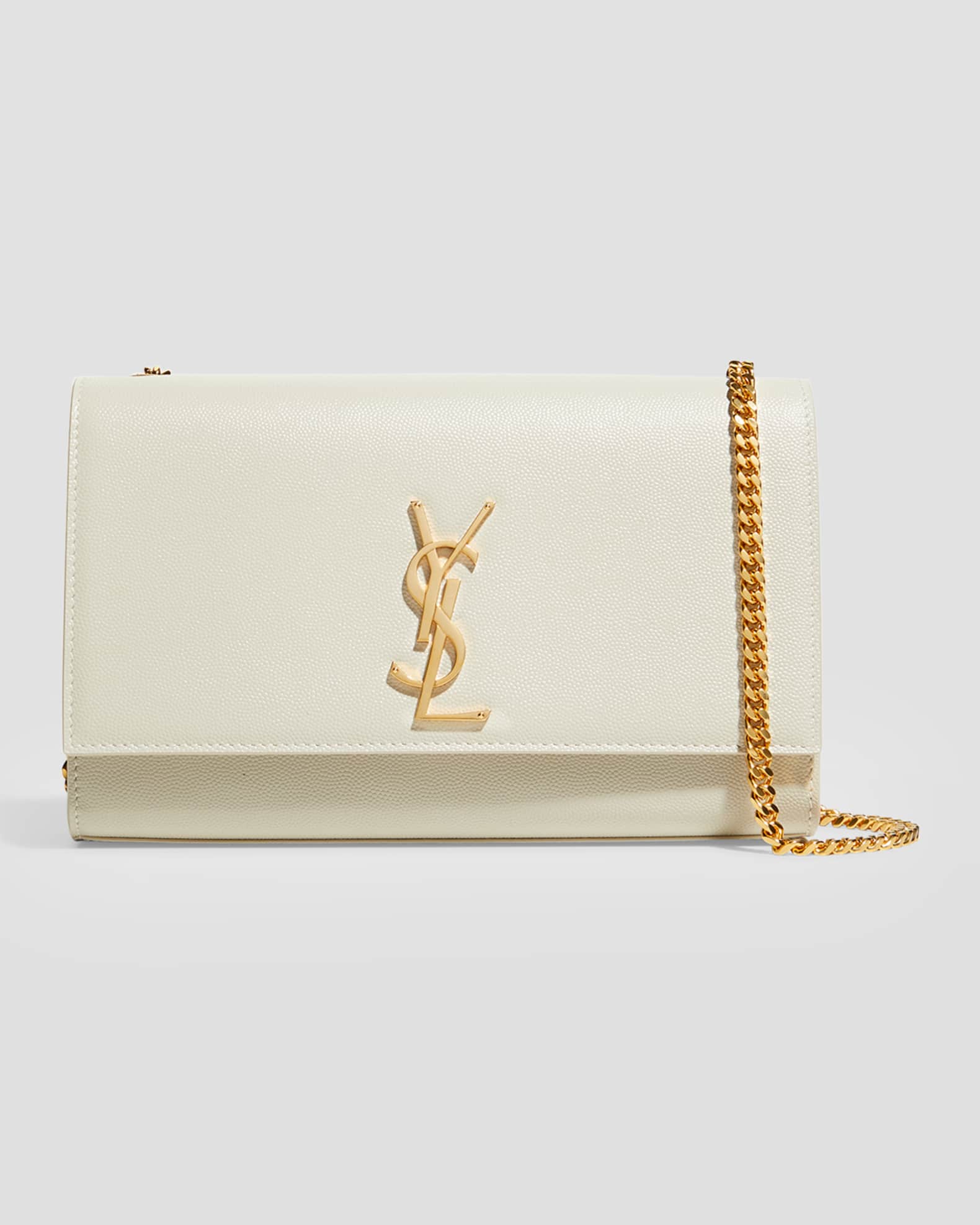 Saint Laurent Kate Medium YSL Crossbody Bag in Grained