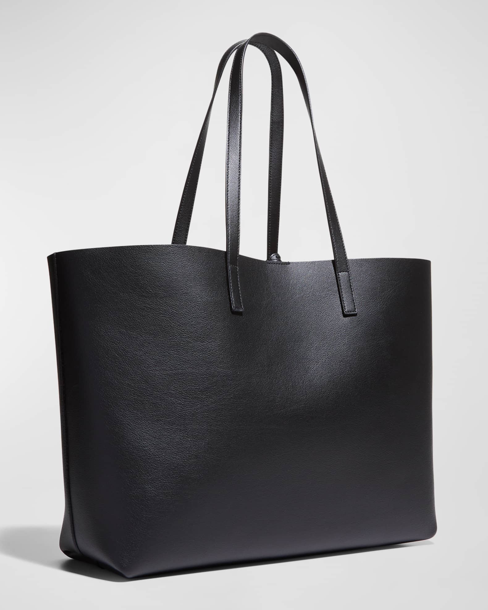 Saint Laurent Shopping Bag East-West Tote in Smooth Leather