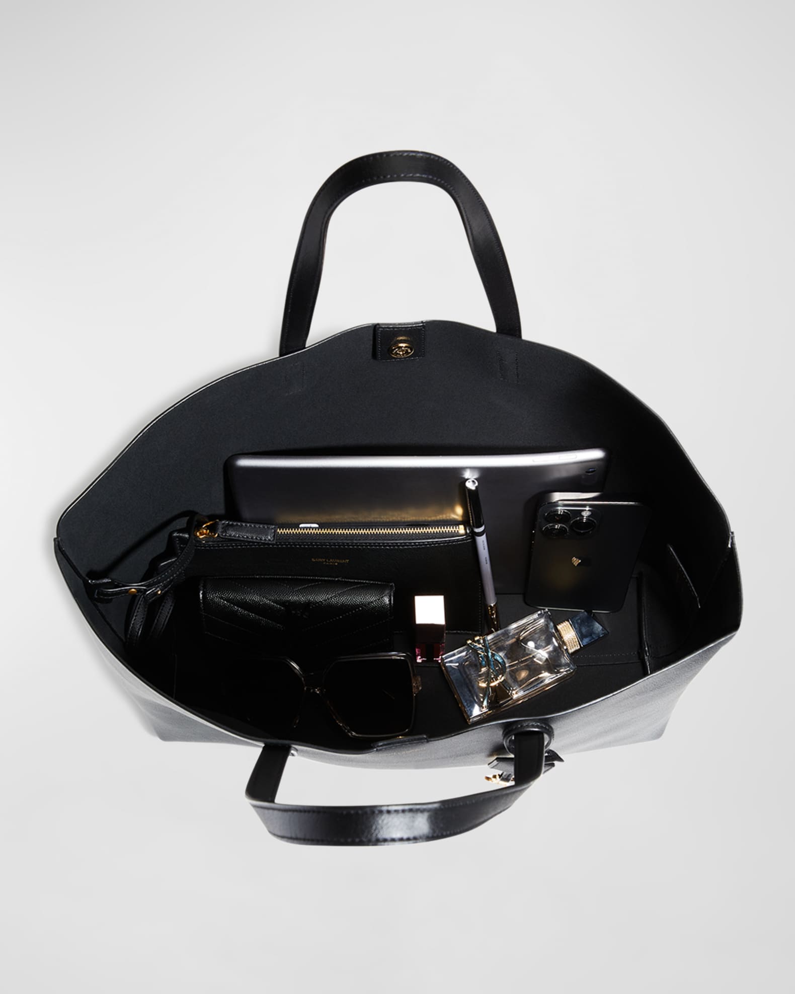 Saint laurent east west tote online
