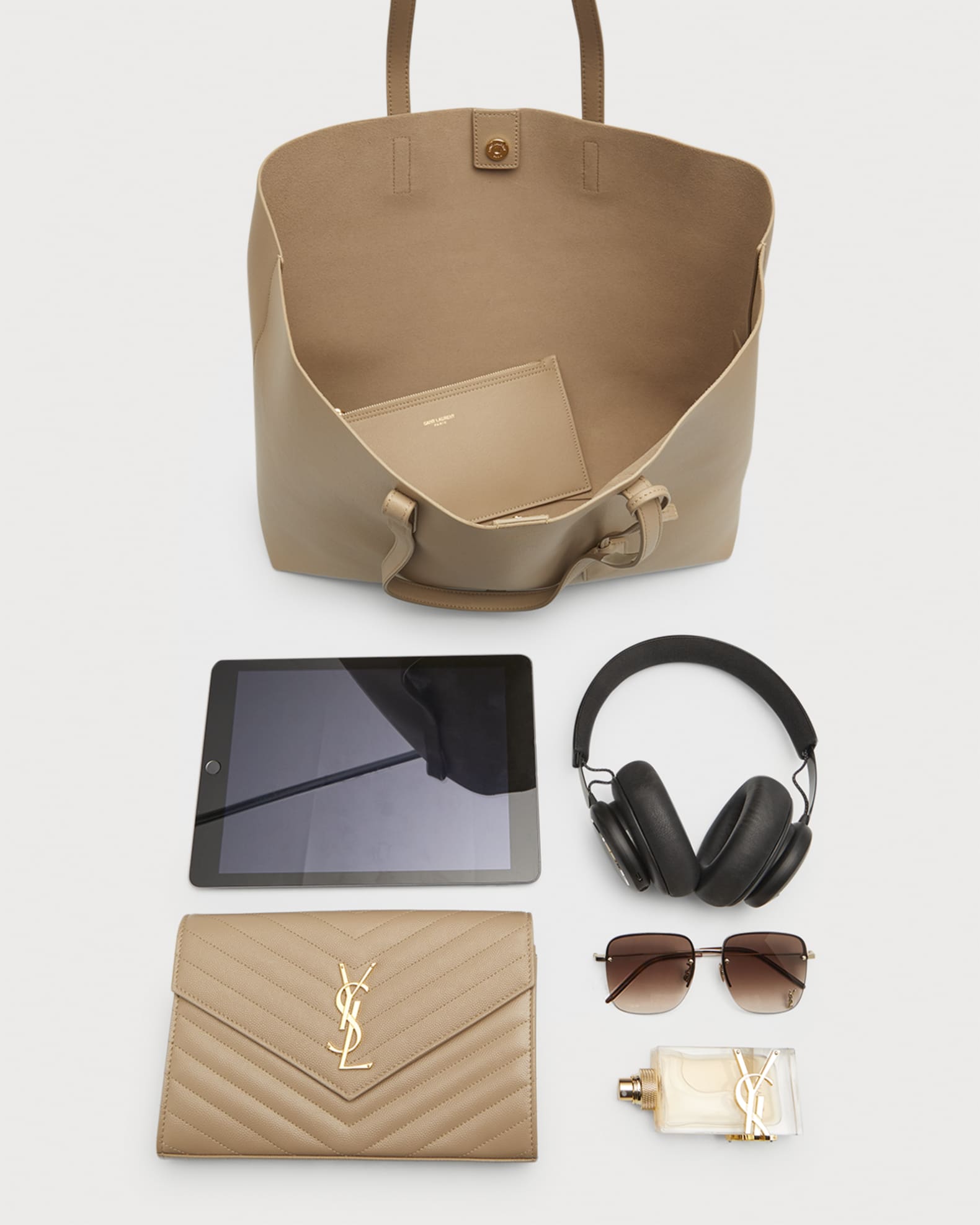 Saint laurent east west tote sale outlet