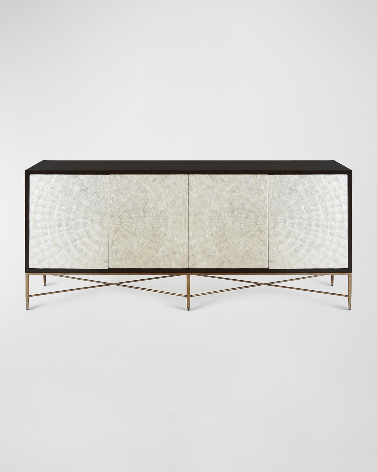 Bernhardt Interiors Adagio Capiz Shell Buffet | Neiman Marcus