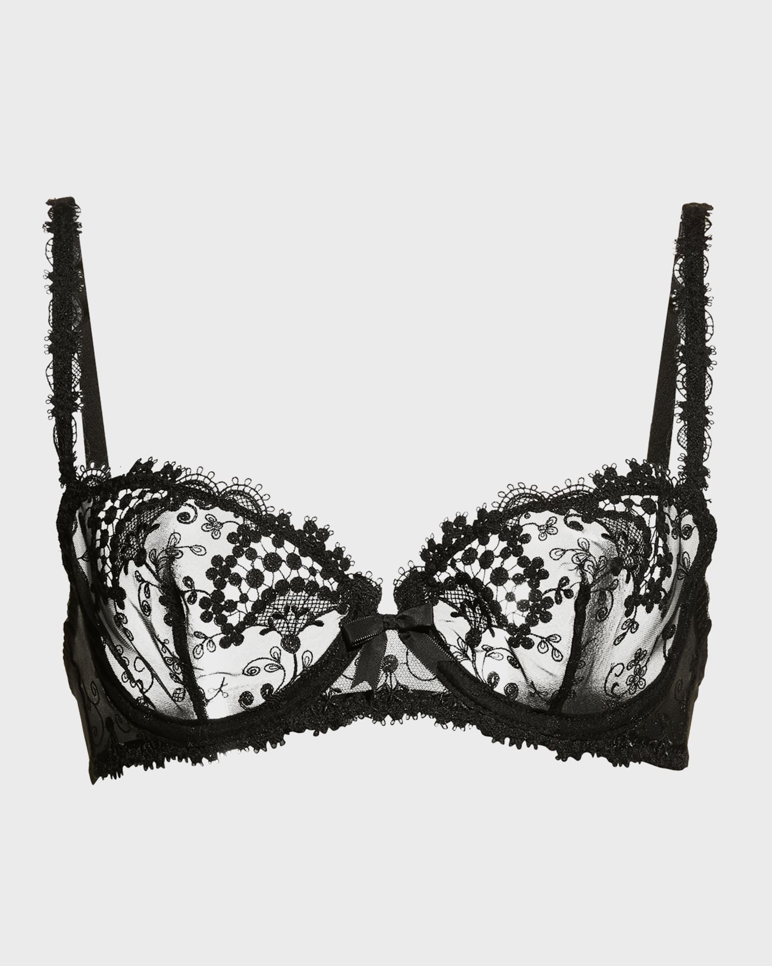 Wish Lace Demi Cup Bra 0