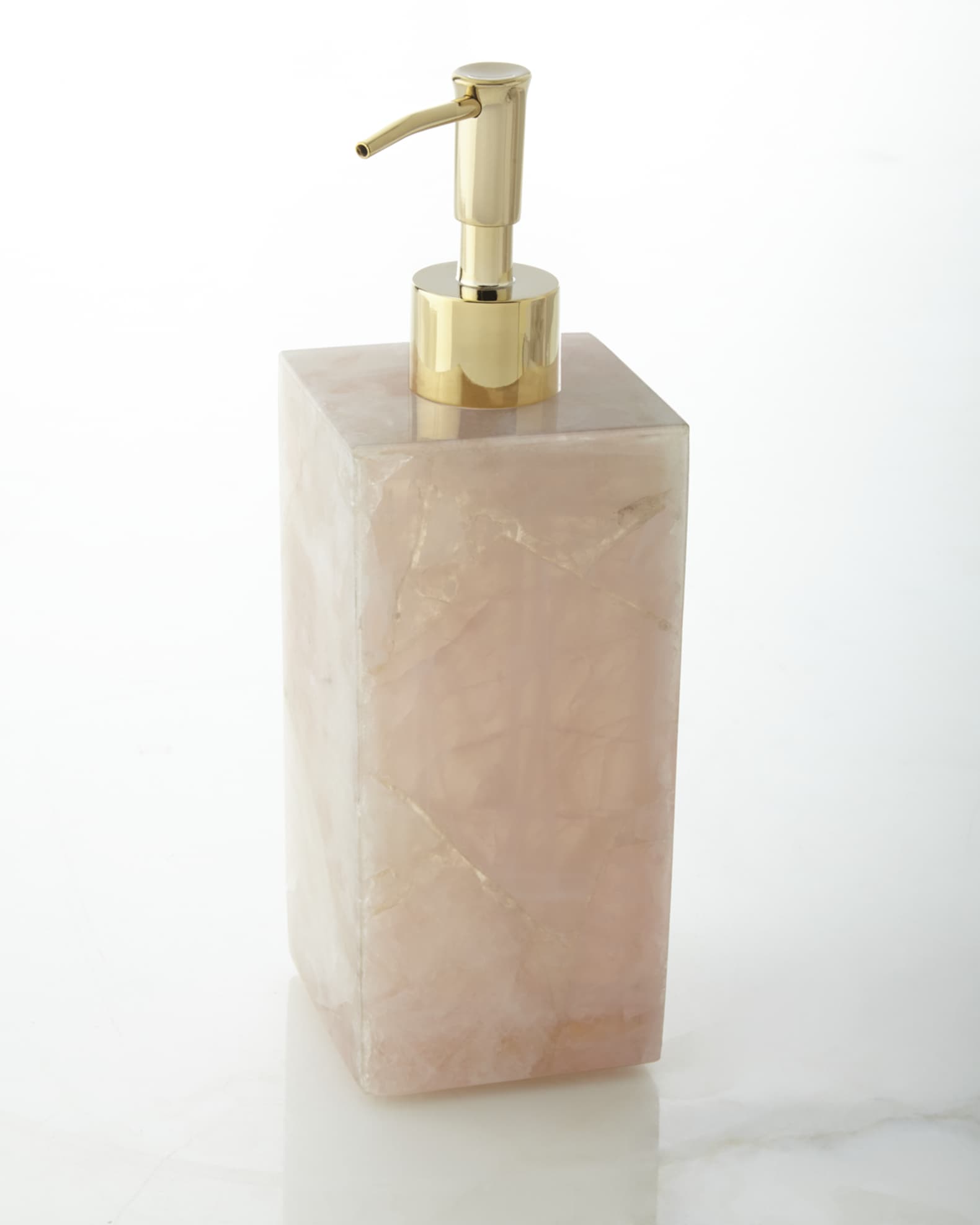 Mike Ally Rose Quartz Pump Dispenser Neiman Marcus