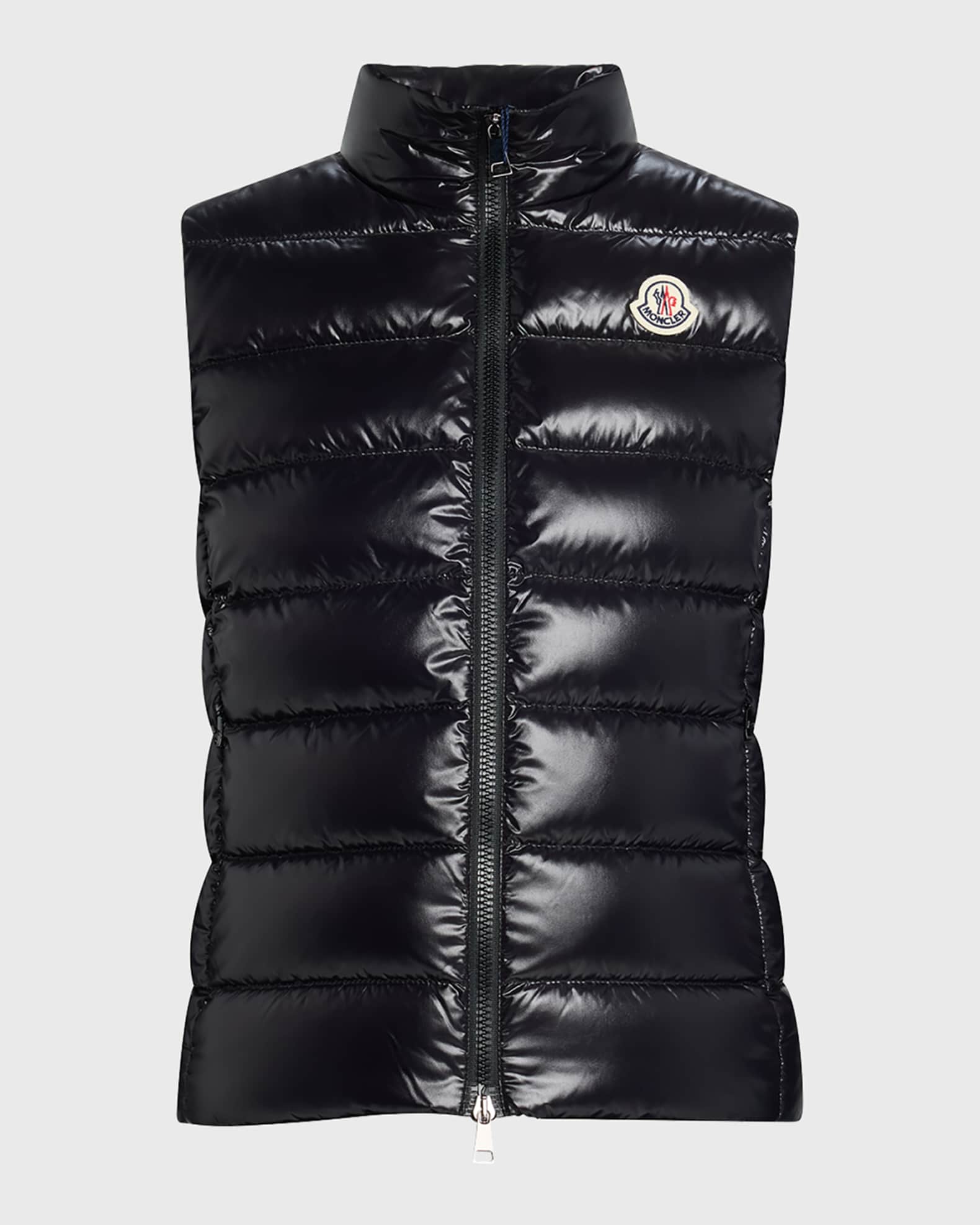 Moncler Kid's Ghany Quilted Puffer Down Vest, Size 8-14