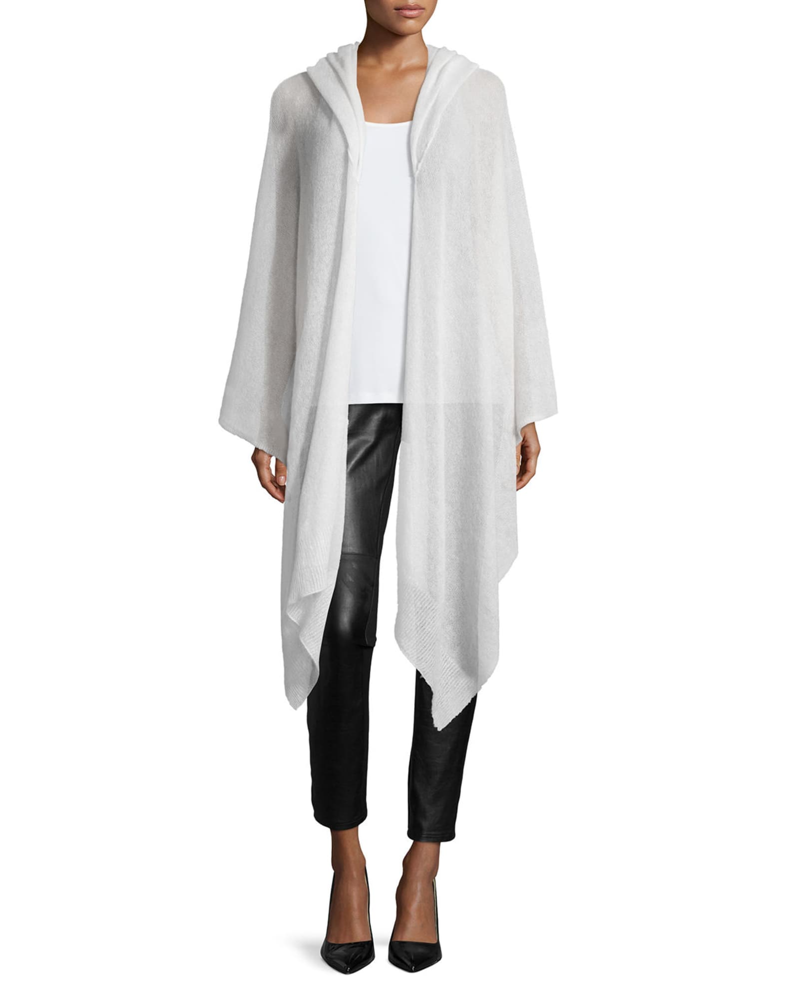 Fisher Project Airy Washed Cardigan Wrap  0