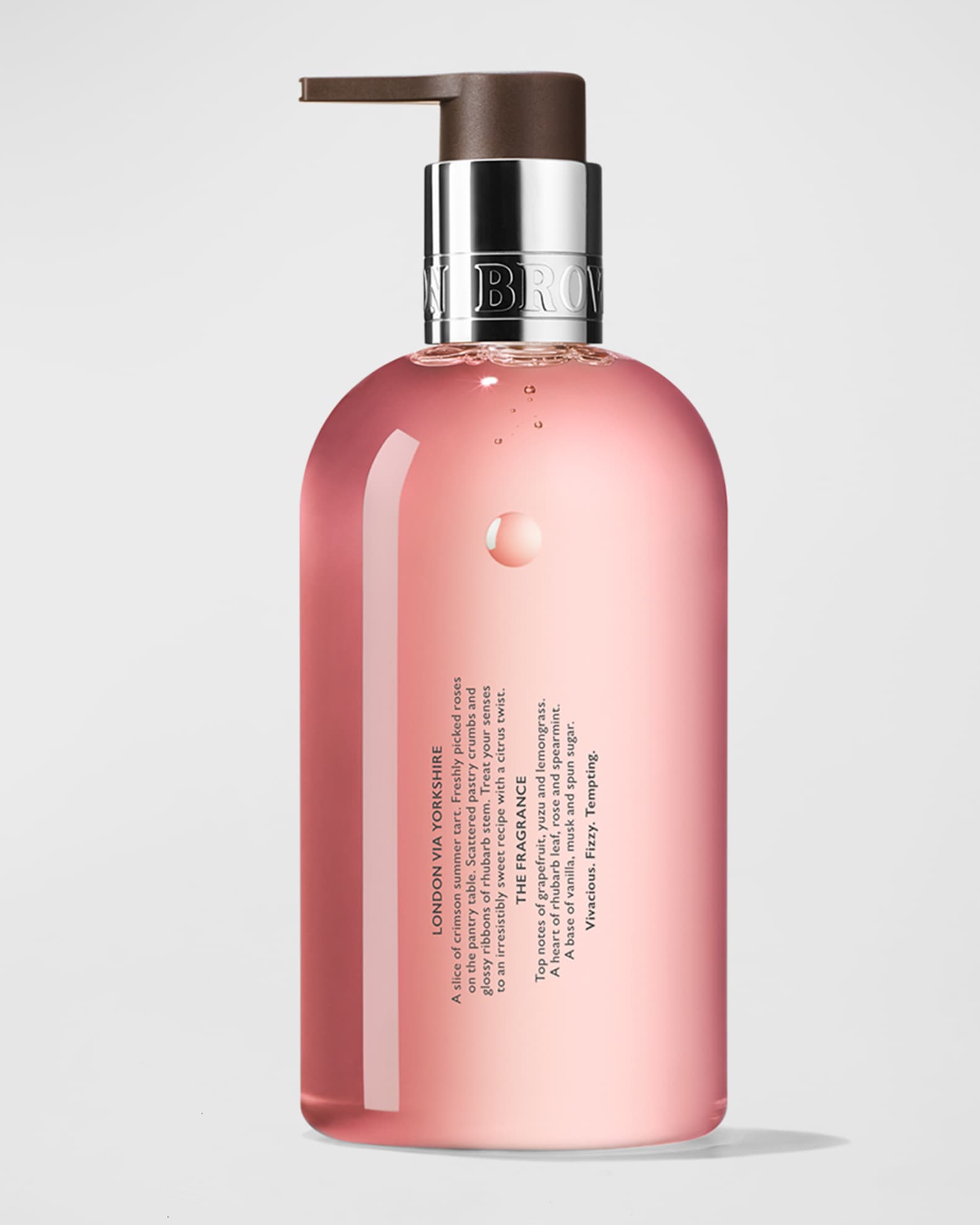Delicious Rhubarb & Rose Fine Liquid Hand Wash 1