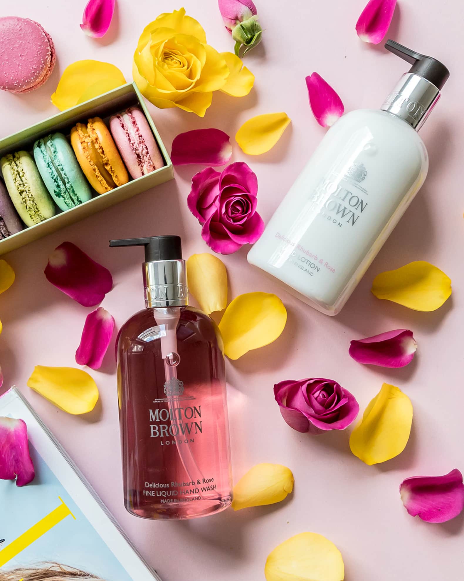 Molton Brown Delicious Rhubarb & Rose Fine Liquid Hand Wash Neiman Marcus