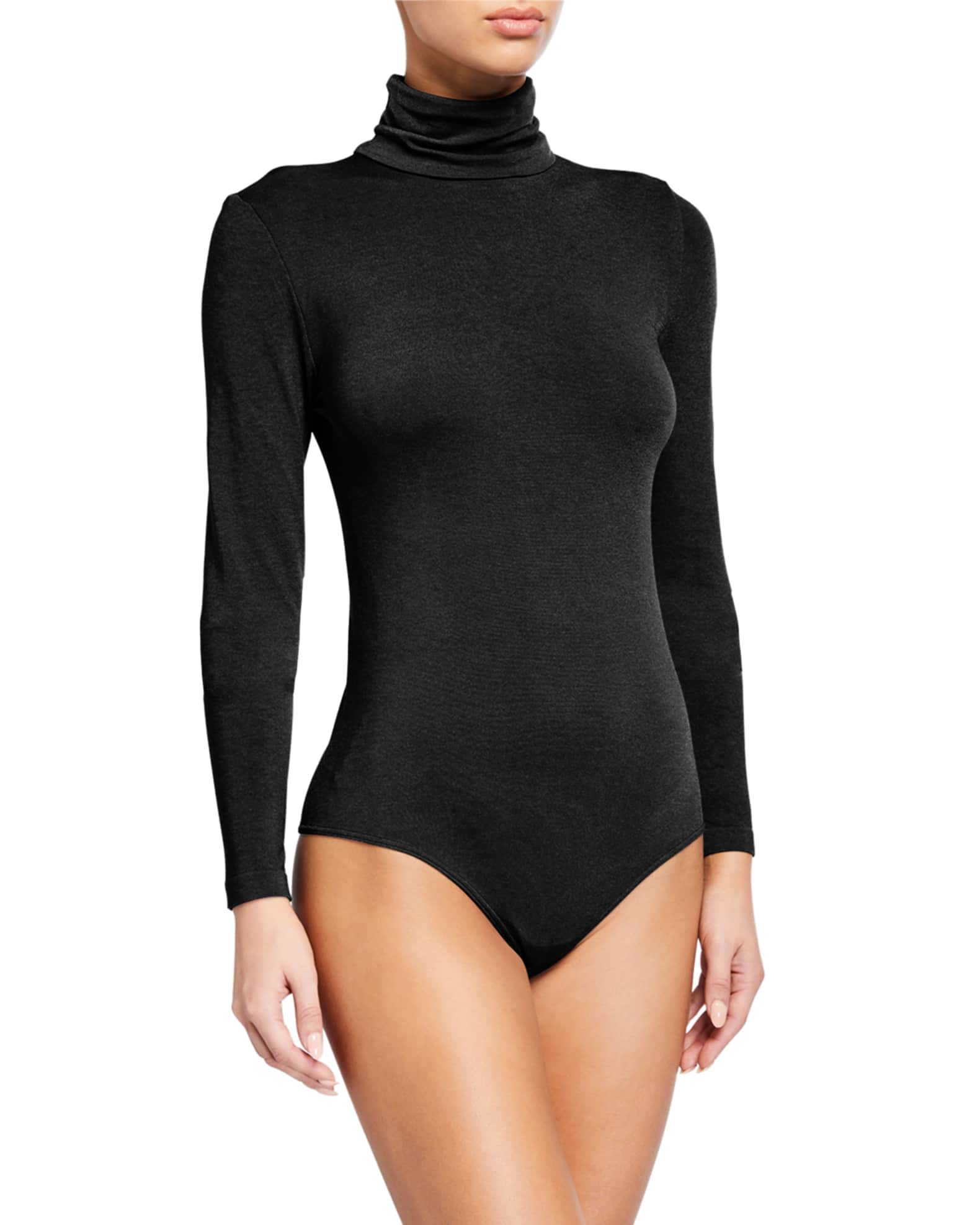 Wolford Colorado Shimmer Turtleneck Bodysuit