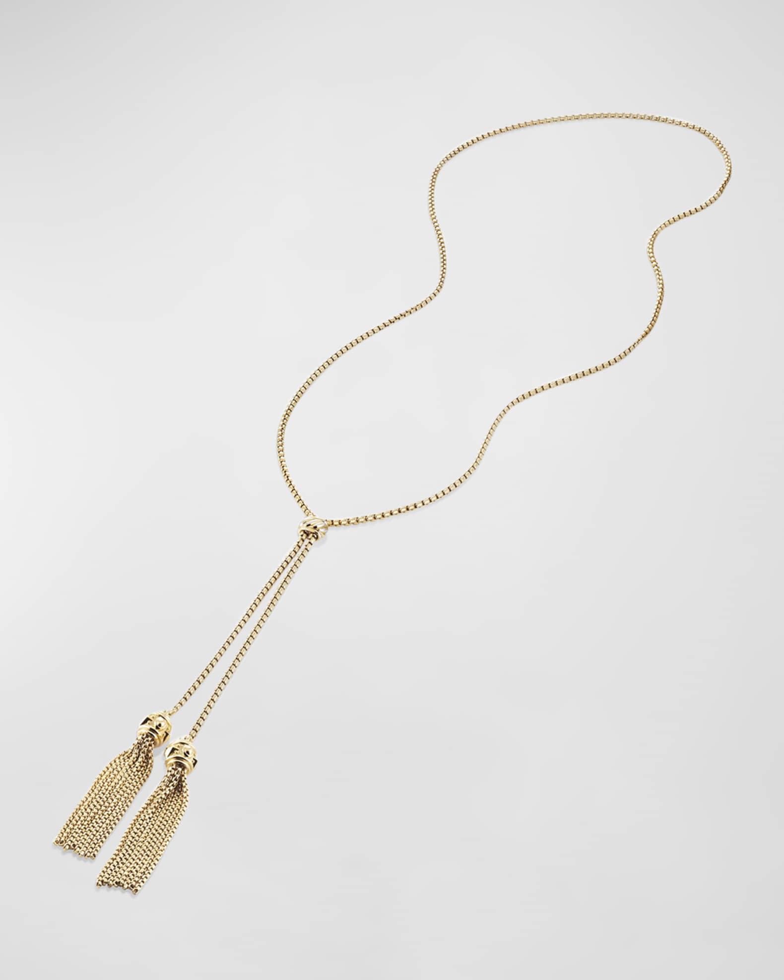 David Yurman Renaissance Tassel Scarf Necklace | Neiman Marcus