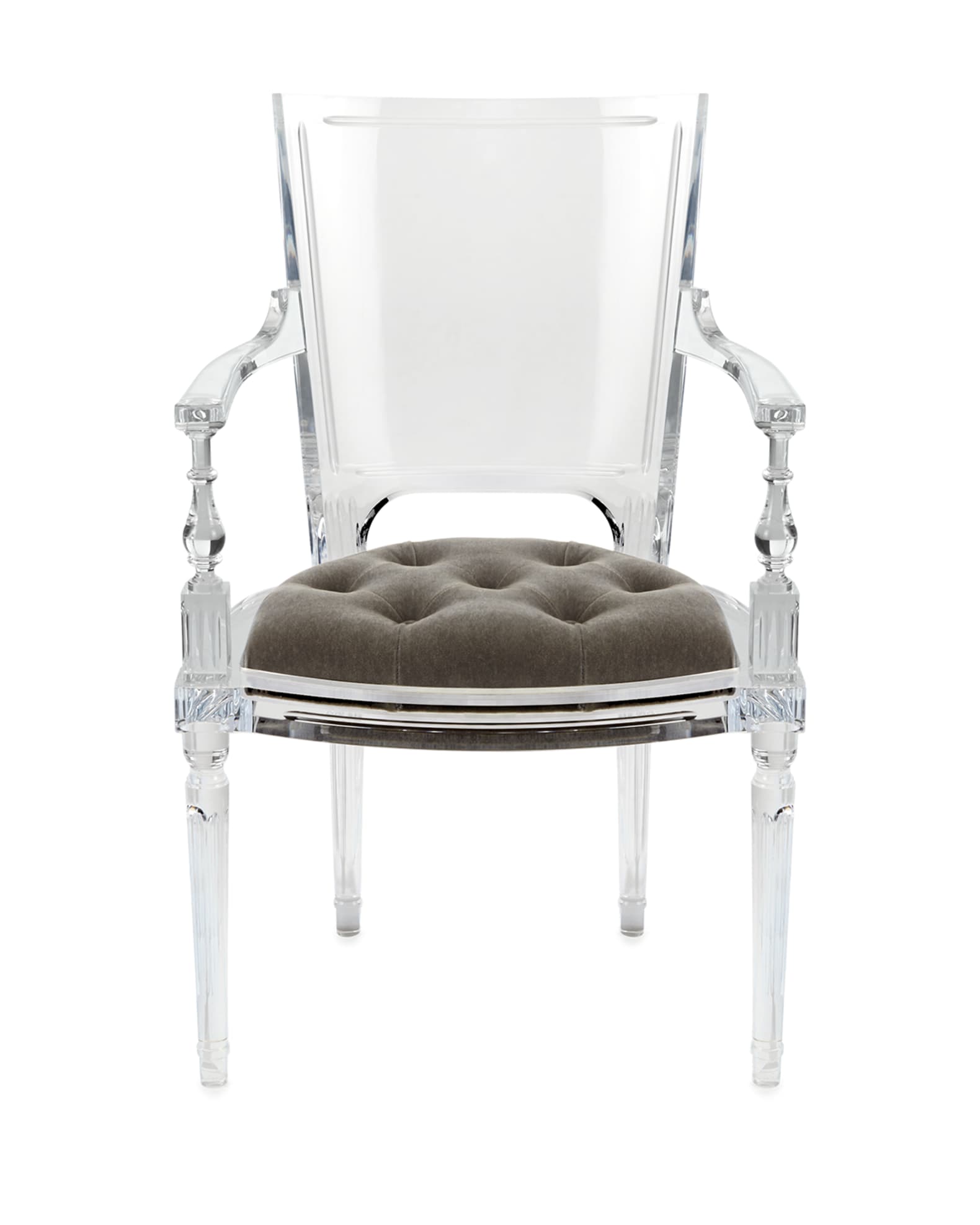 Global Views Katherine Acrylic Armchair Neiman Marcus
